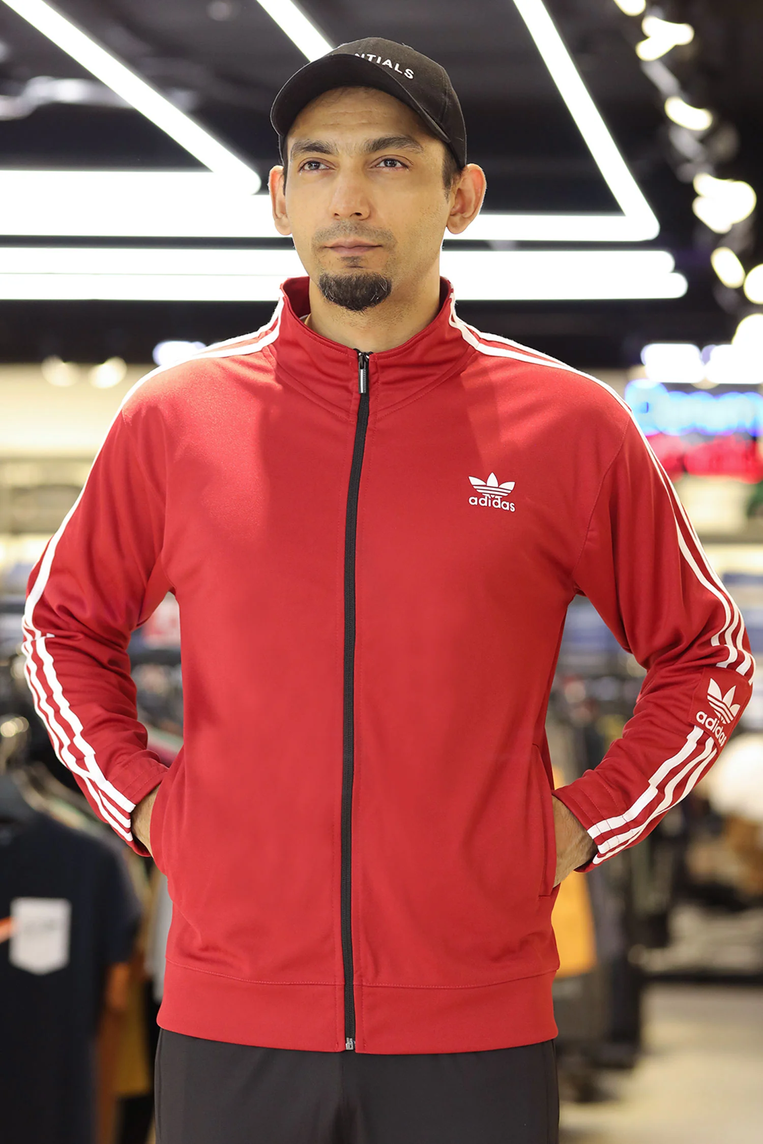 Adds 3-Stripes Signature Men Zipper Upper - Image 4