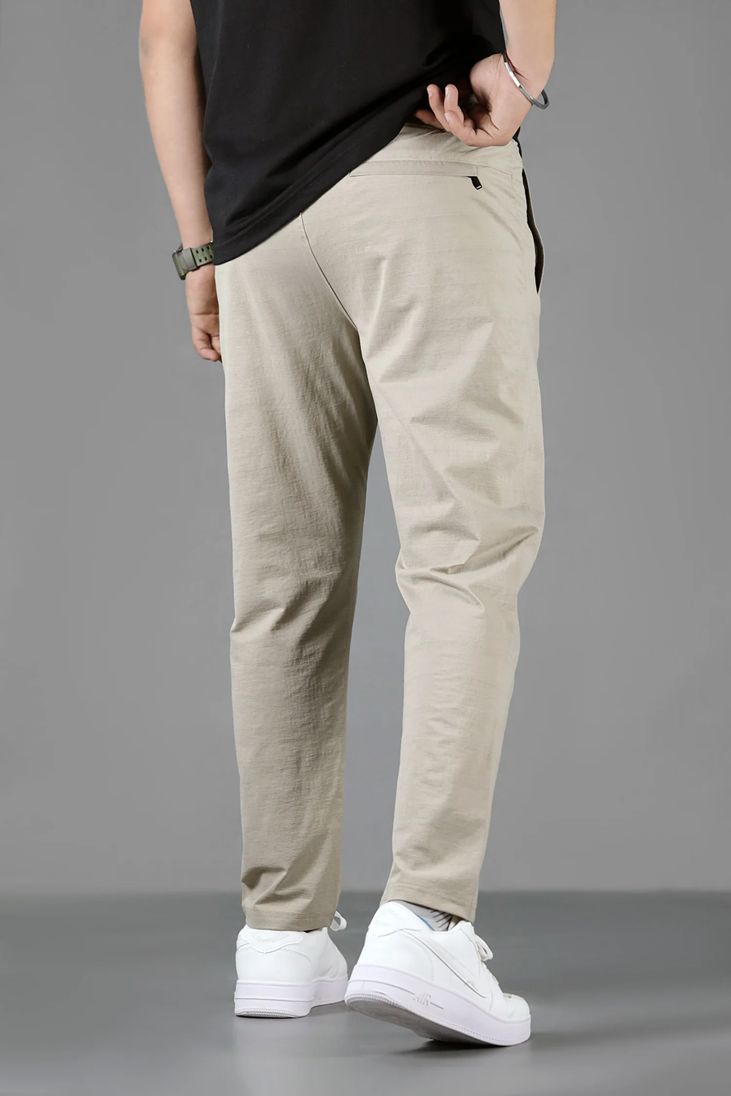 Turbo Premium Style Slim-Fit Trouser In Light Skin - Image 4