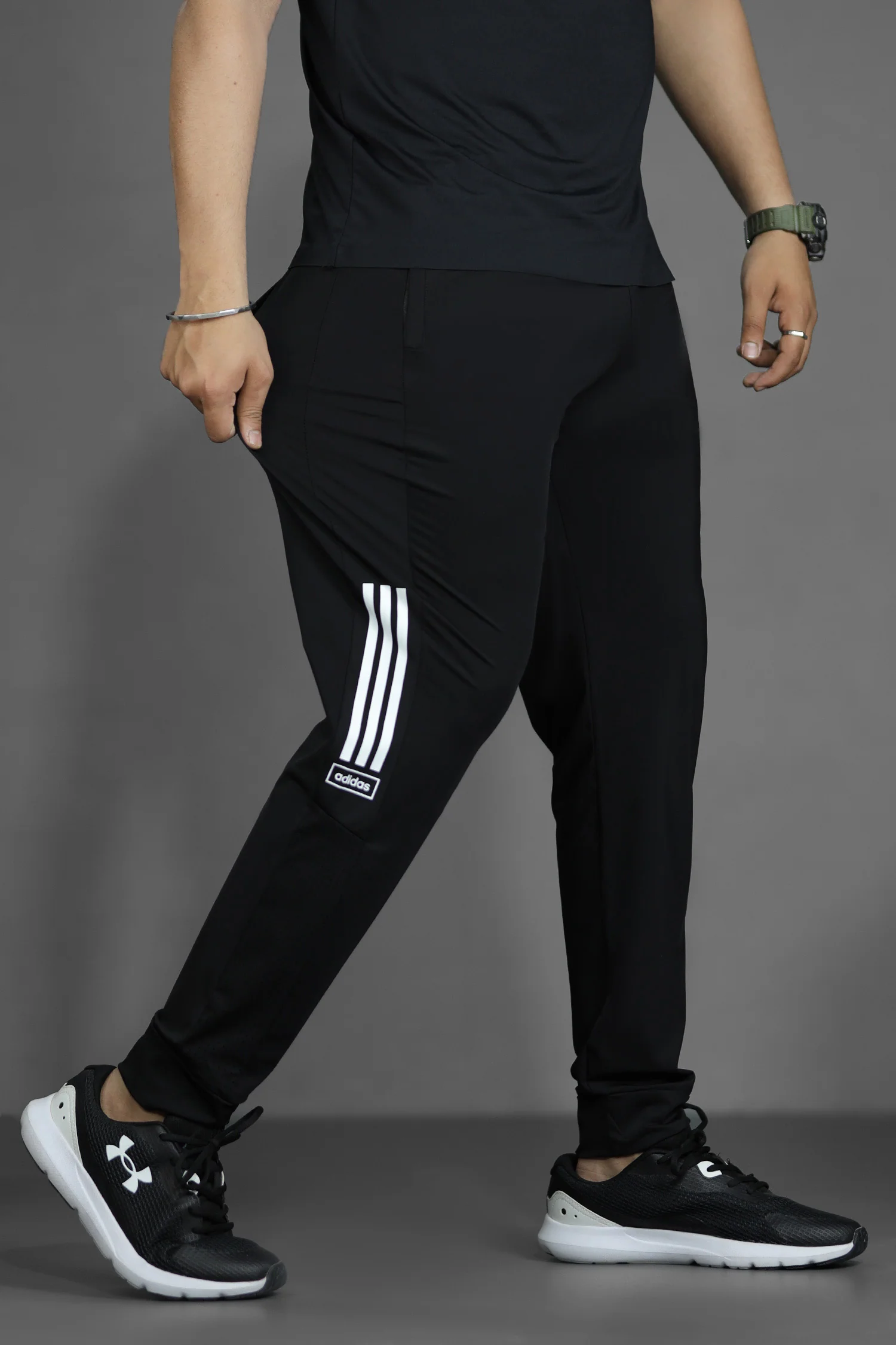 Adds Iconic Running Elastic Dry-Fit Trouser - Image 5