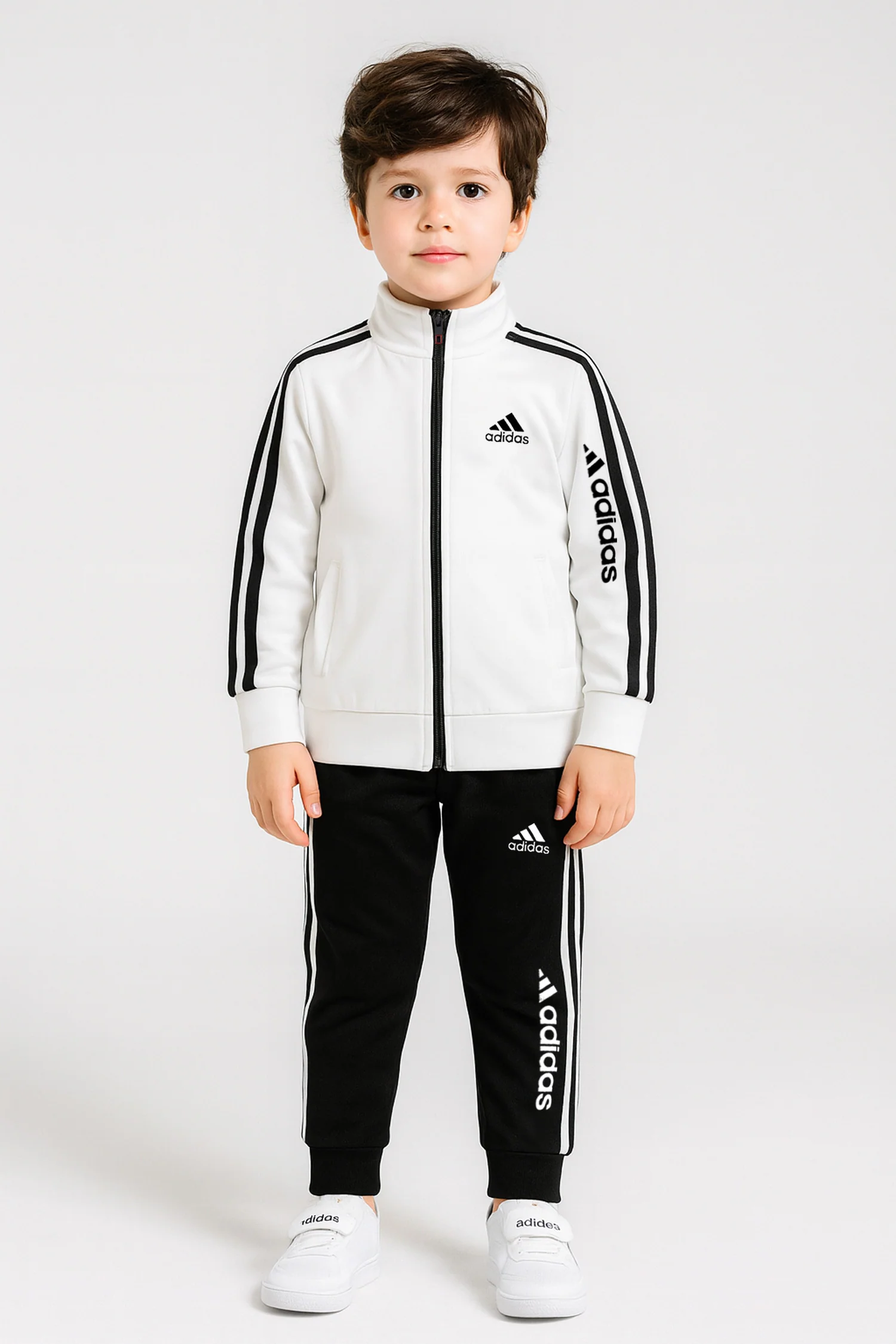 Adds Imported Multi-Slogans Unisex Kids Tracksuit - Image 7