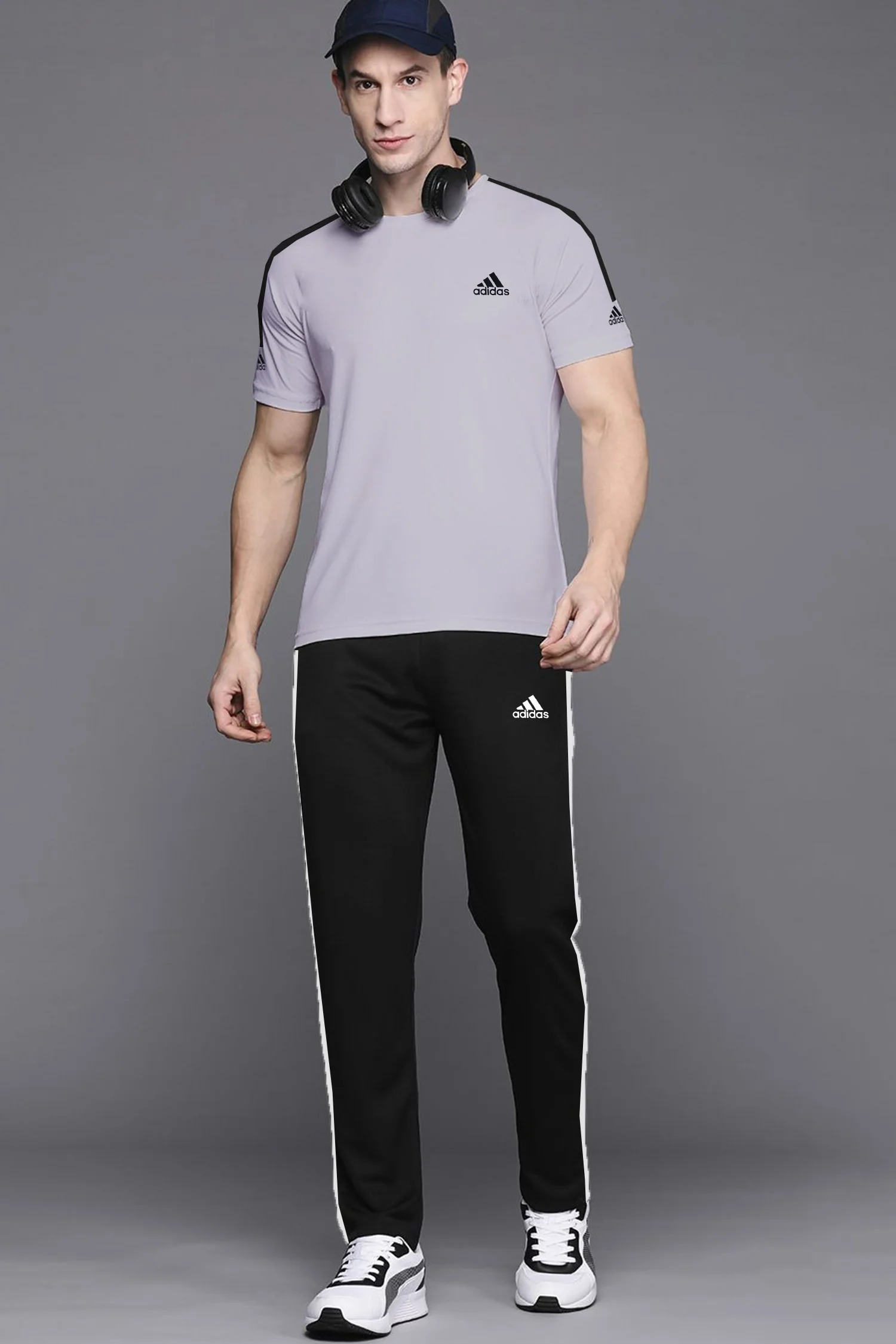 Adds Premium Tri-Line Quick-Dry Tracksuit
