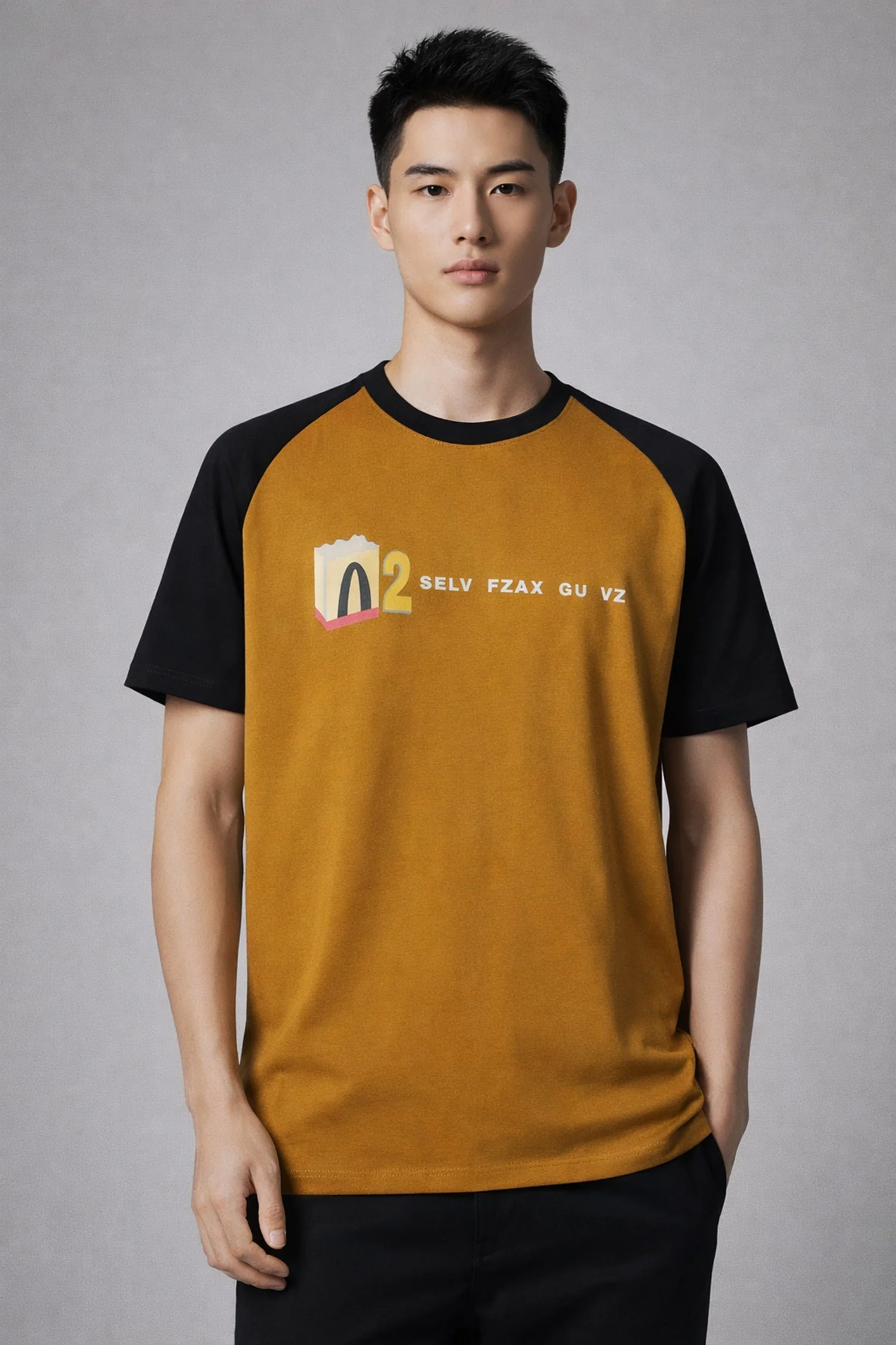 McDonald's Inspired Graphic Design Men's Tee - Image 10