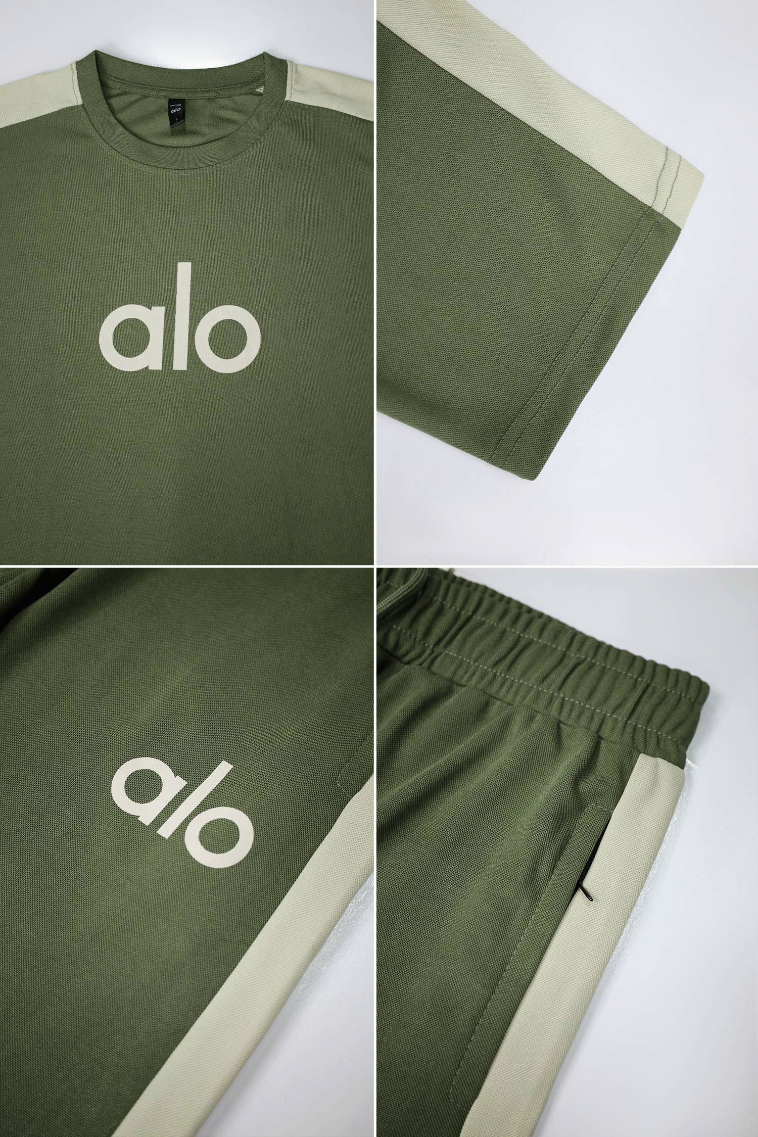 Alo Trendy Side Panel Stripe Men's Tracksuit - Image 6