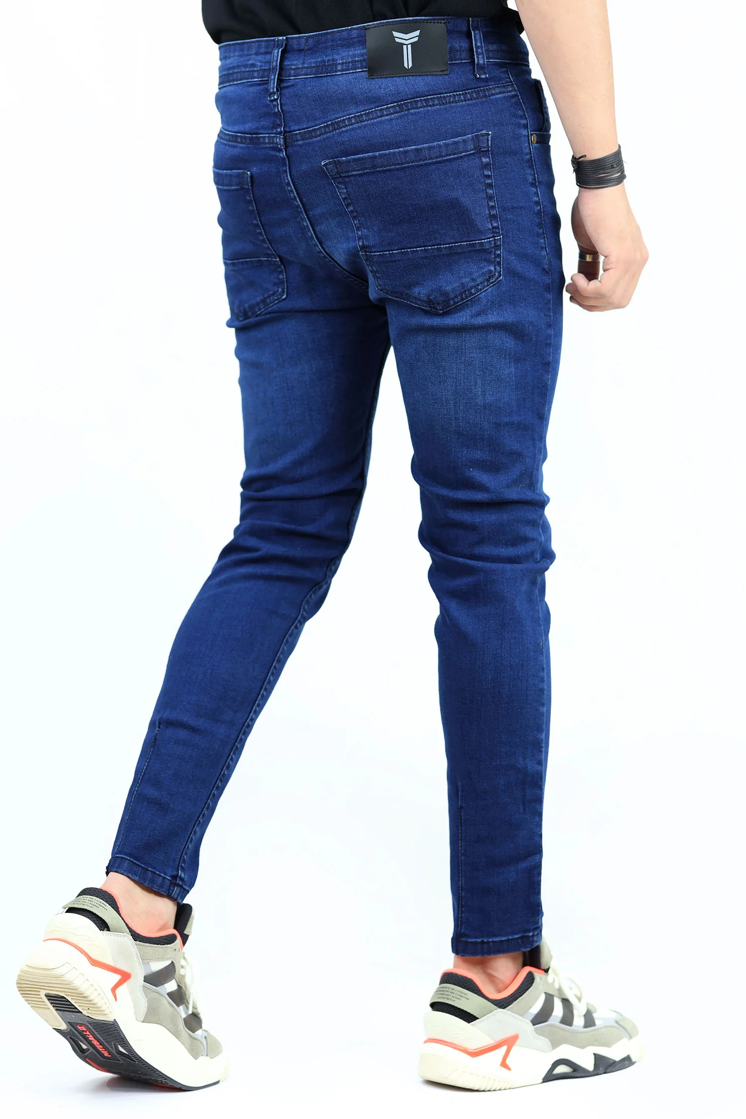 Ankle Fit Turbo Jeans In Blue - Image 4