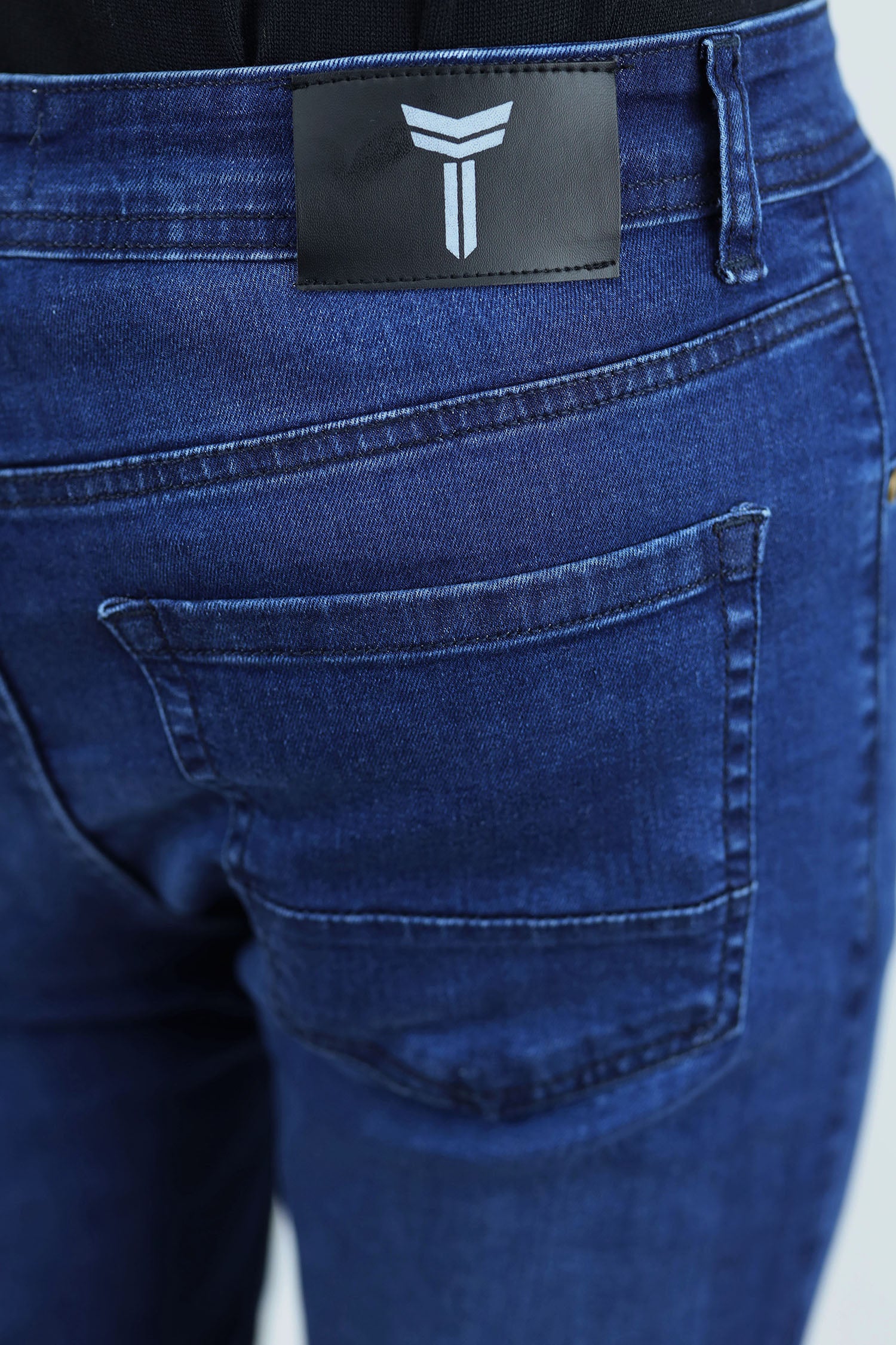 Ankle Fit Turbo Jeans In Blue - Image 6