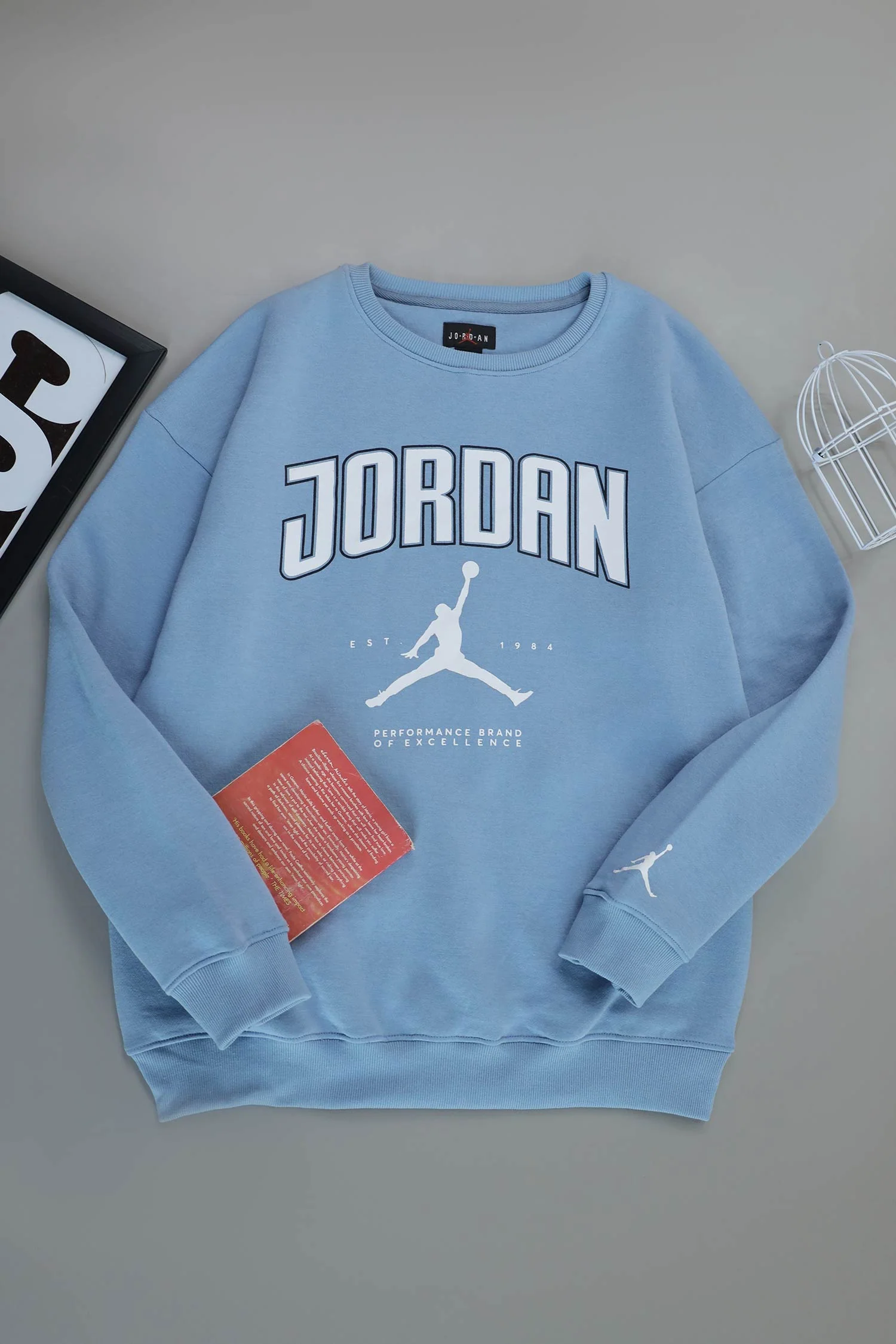Jrdn Flight Heritage Crew Neck Imported Sweatshirt - Image 18