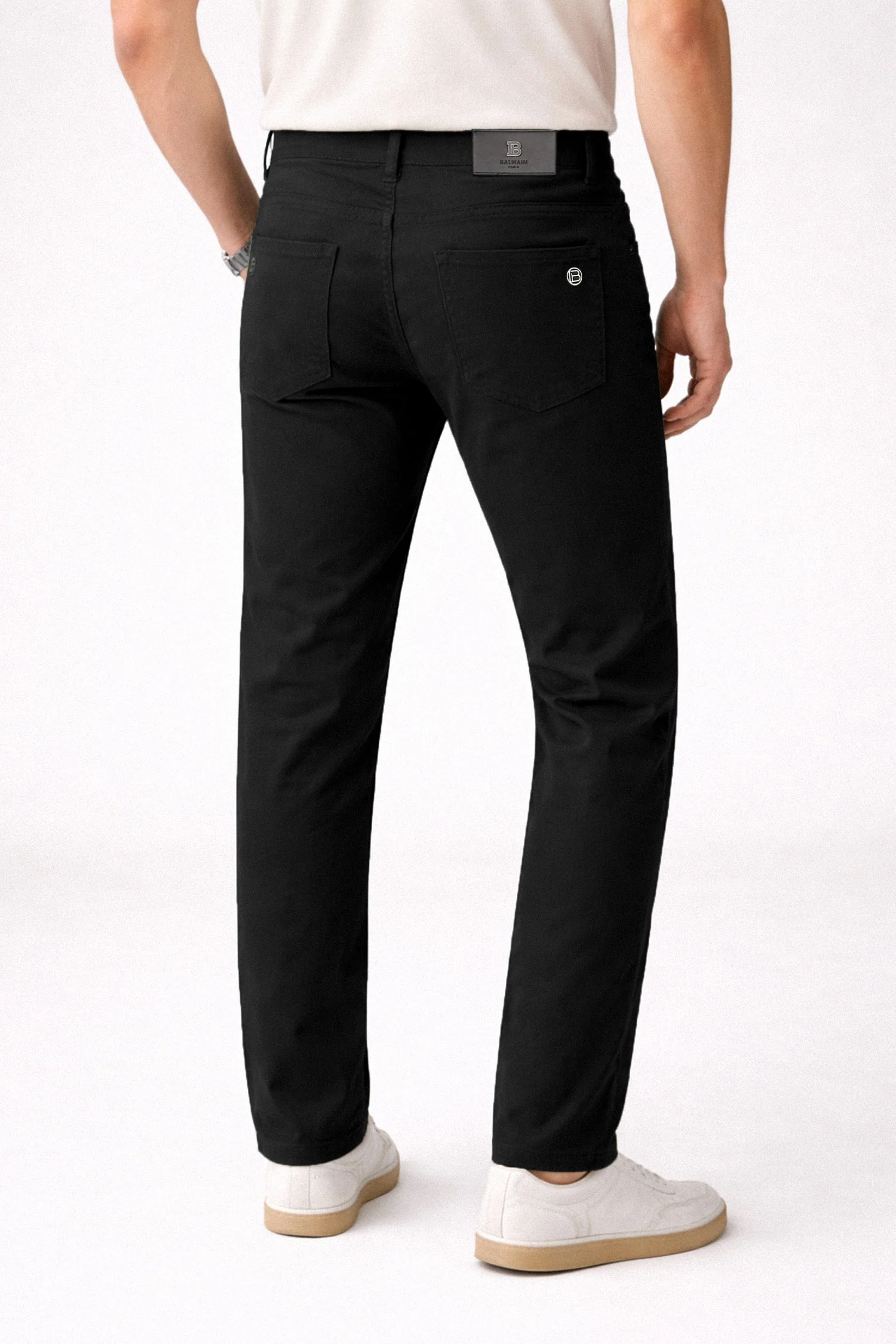 Blman Travel Kit Traditional Slim Fit Cotton Pant - Image 10