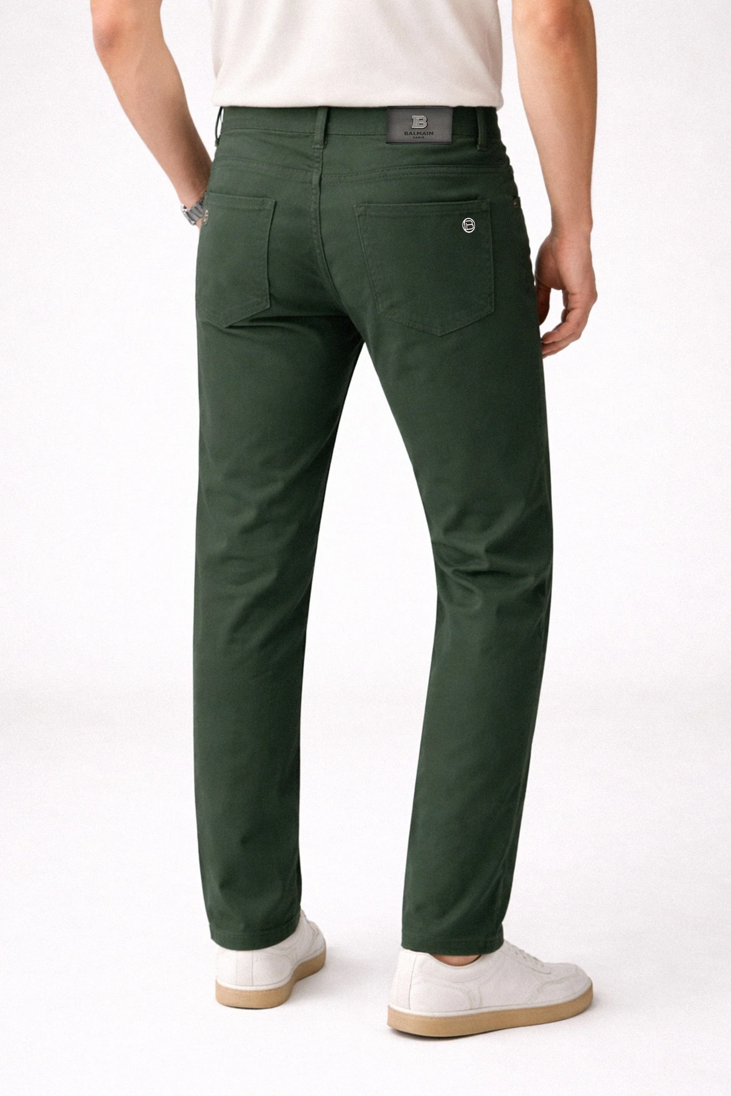 Blman Travel Kit Traditional Slim Fit Cotton Pant - Image 4