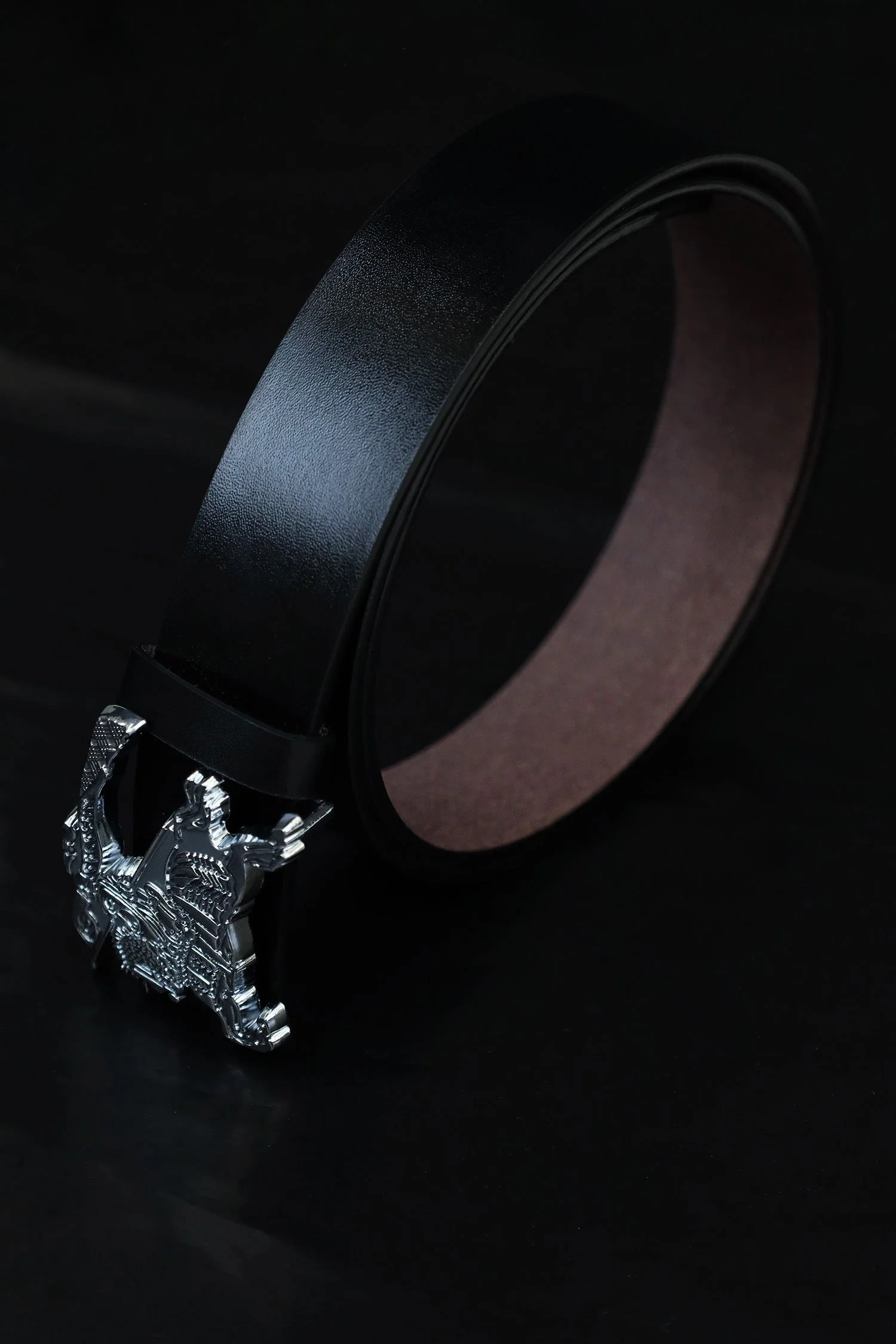 Burbrry Metal Alloy Automatic Buckle Branded Belt - Image 6
