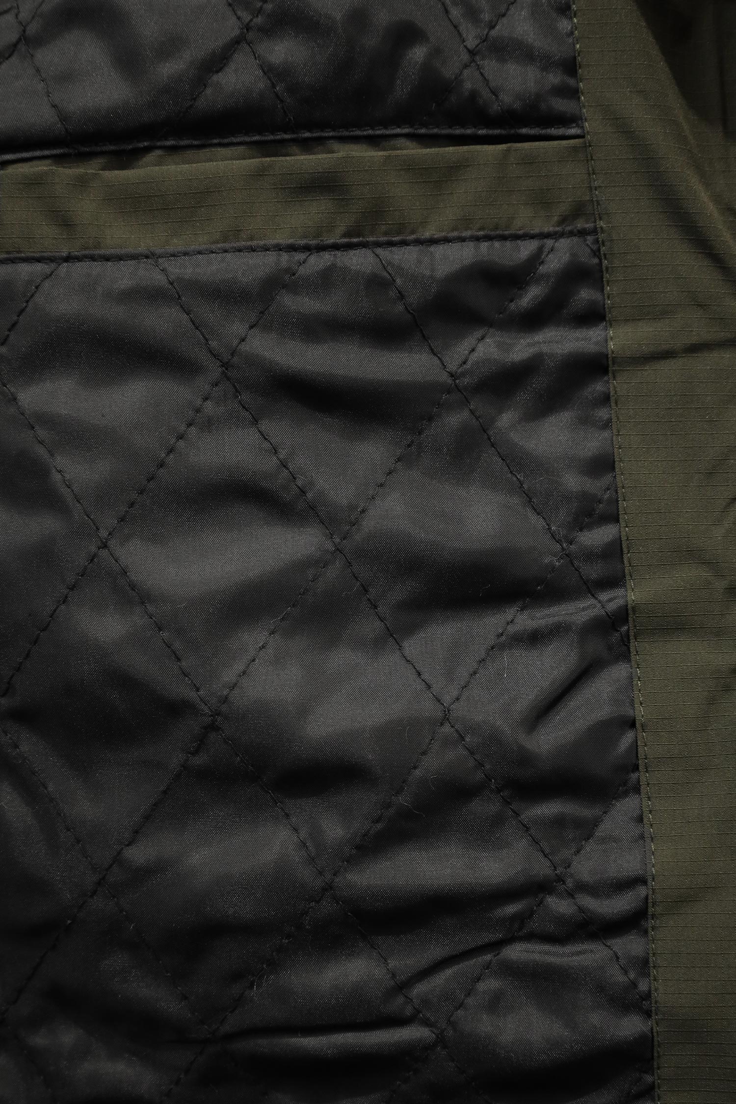 Button Placket Motif Imported Puffer Jacket - Image 12