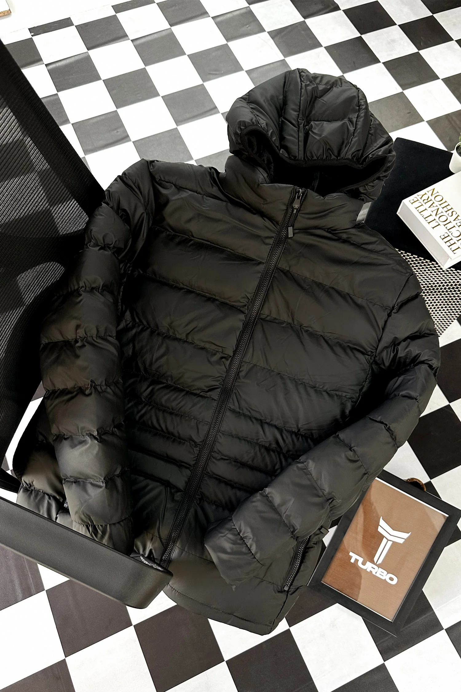 Classic Winter Down Hooded Bubble Padded Imported Puffer Jacket - Image 13