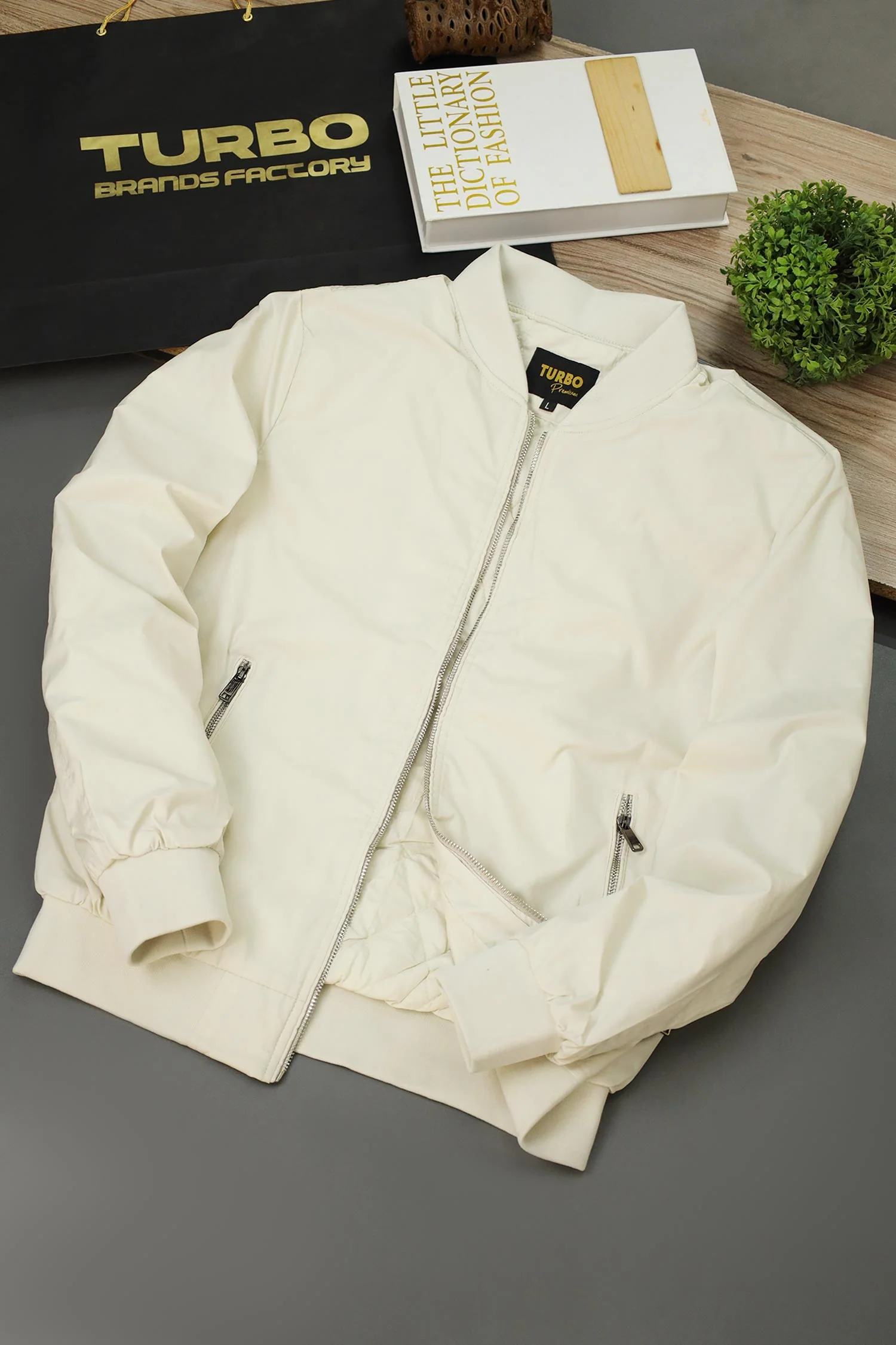 Comfy Cozy Rib Style Imported Light Weight Jacket - Image 6