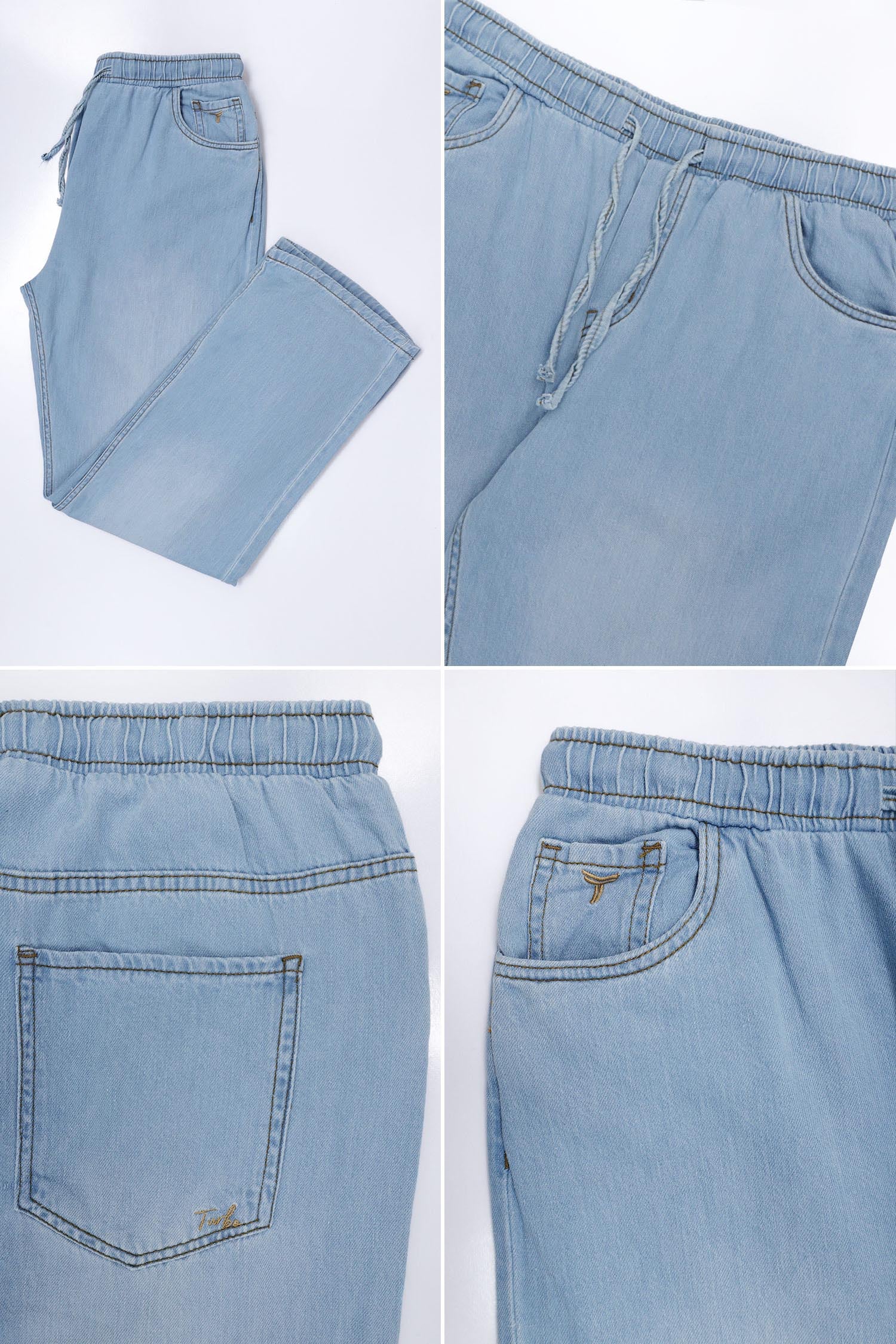 Denim 'Urban Skater' Comfort-Waist Baggy Jeans - Image 10