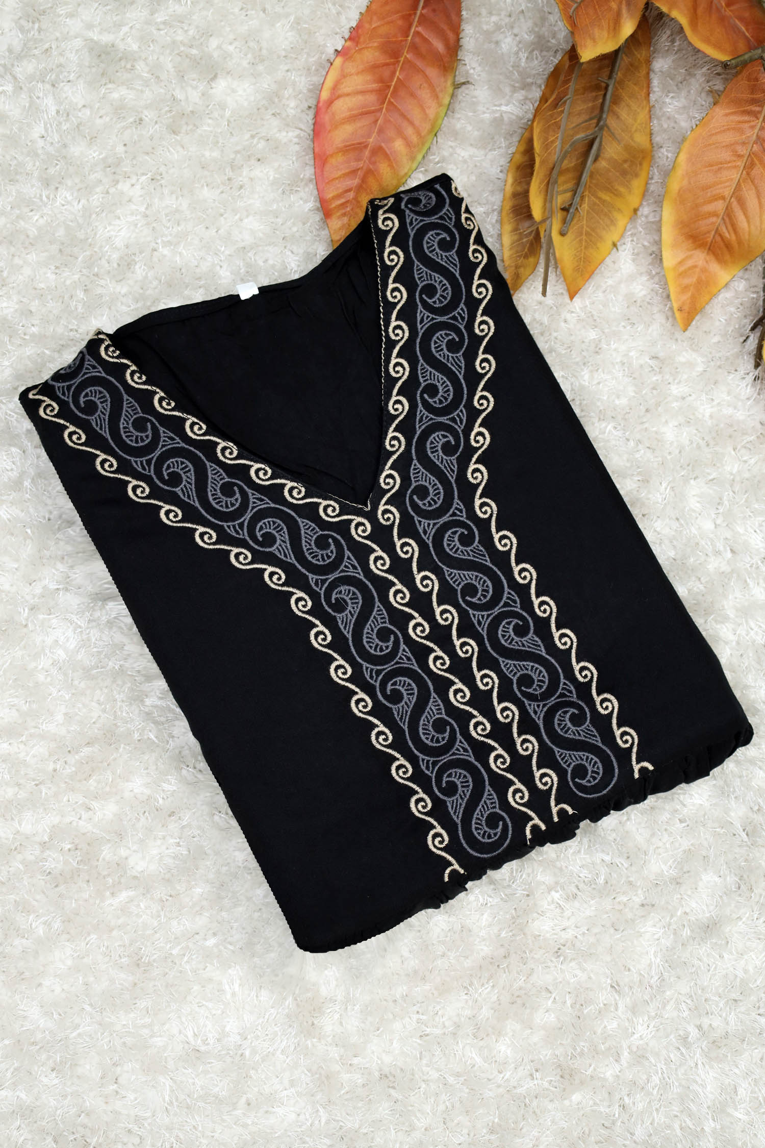 Embroidered Design Sewing Pattern Turkish Imported Top - Image 14