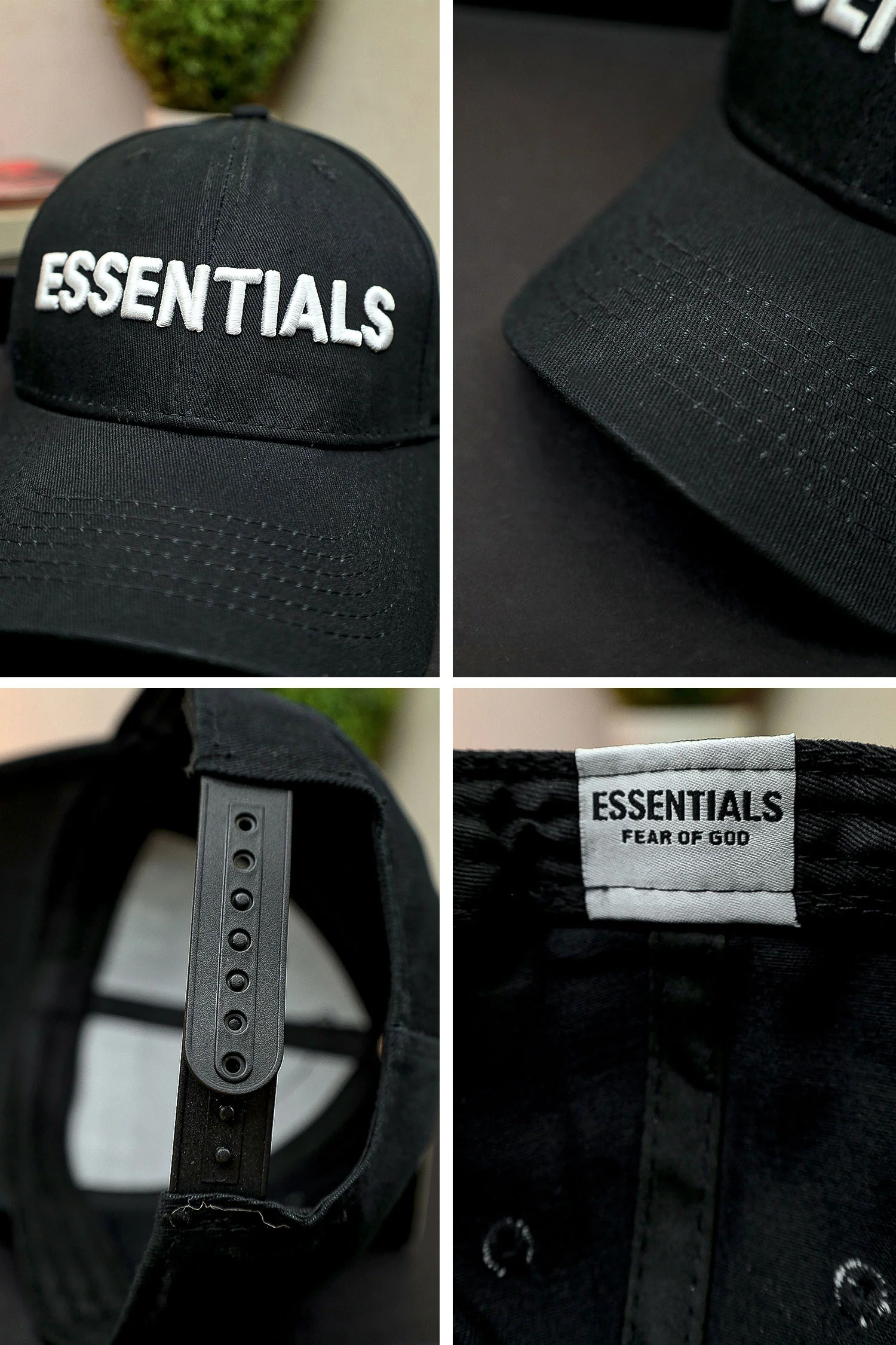 Essen Imp Embroidered logo Cap In Black&White - Image 3