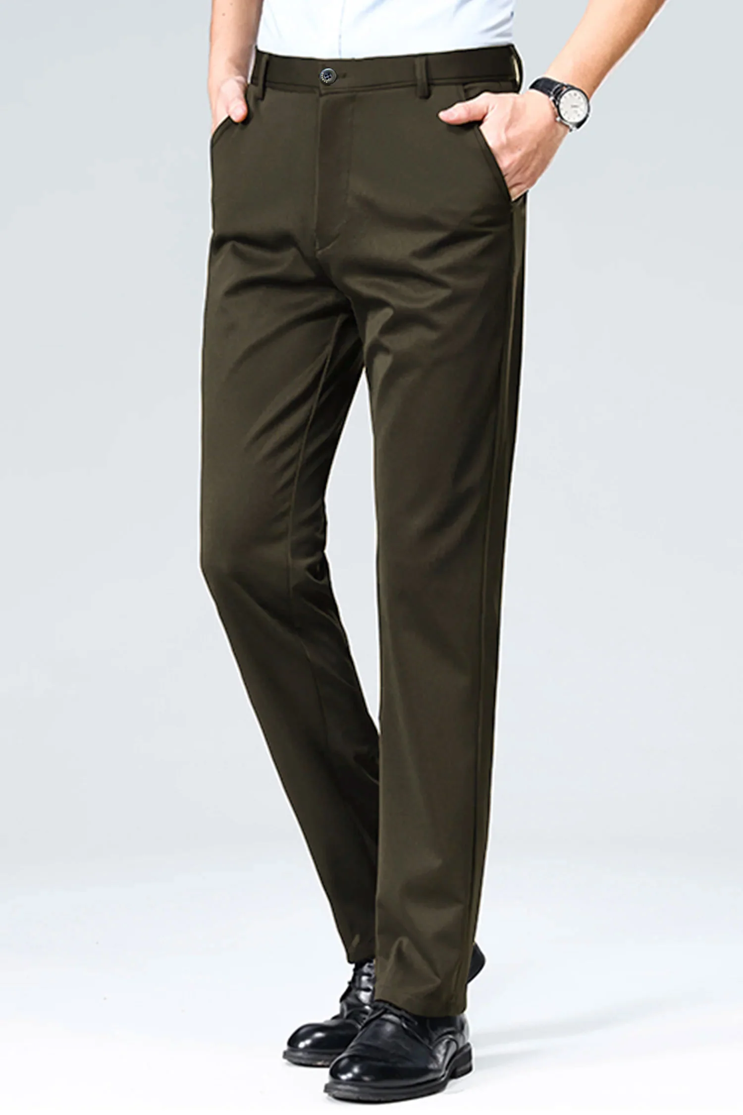 Finely Love Sleek Fit Office Wear Cotton Pant - Image 4