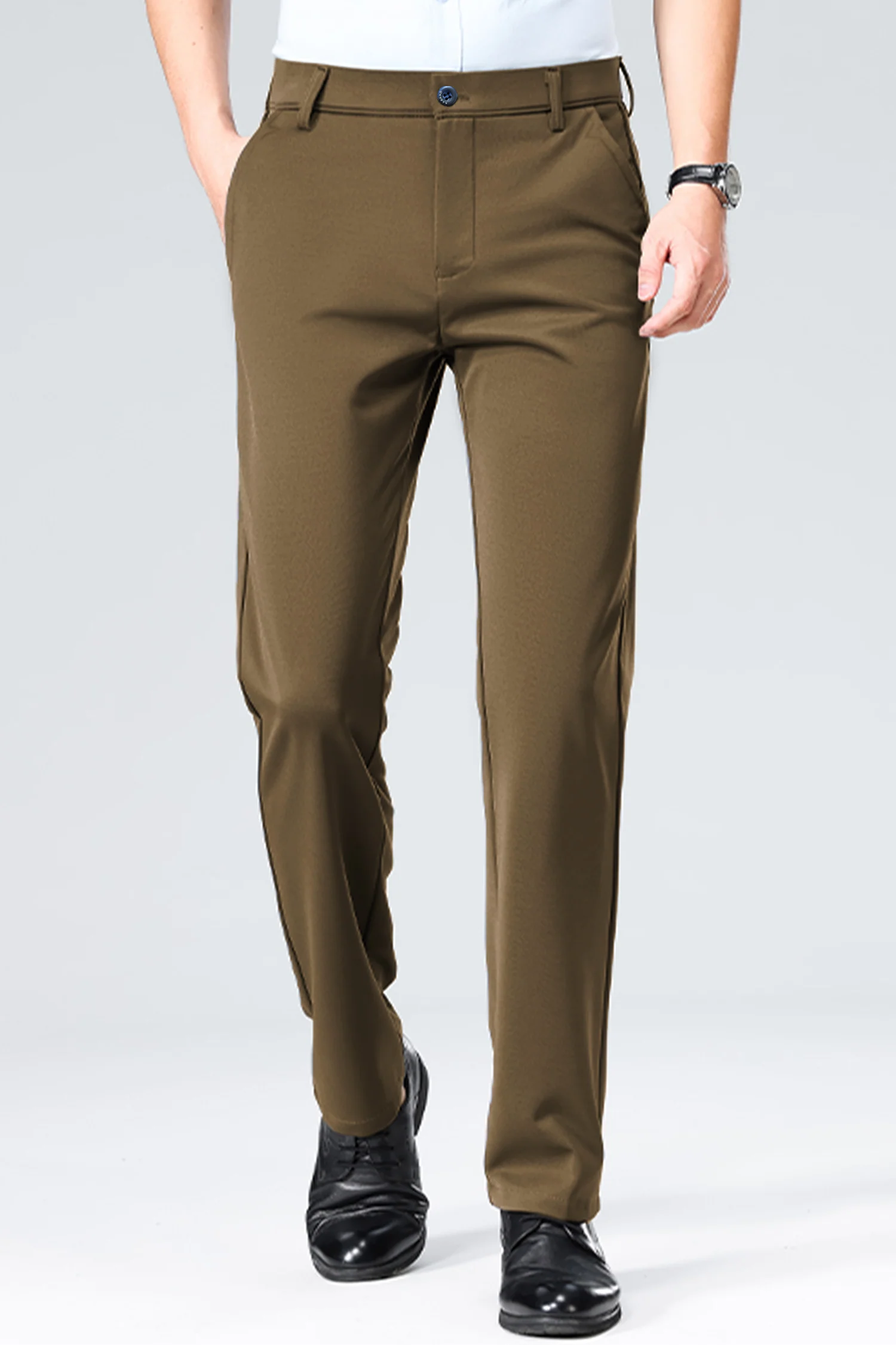 Finely Love Executive Slim fit Cotton Pant - Image 6