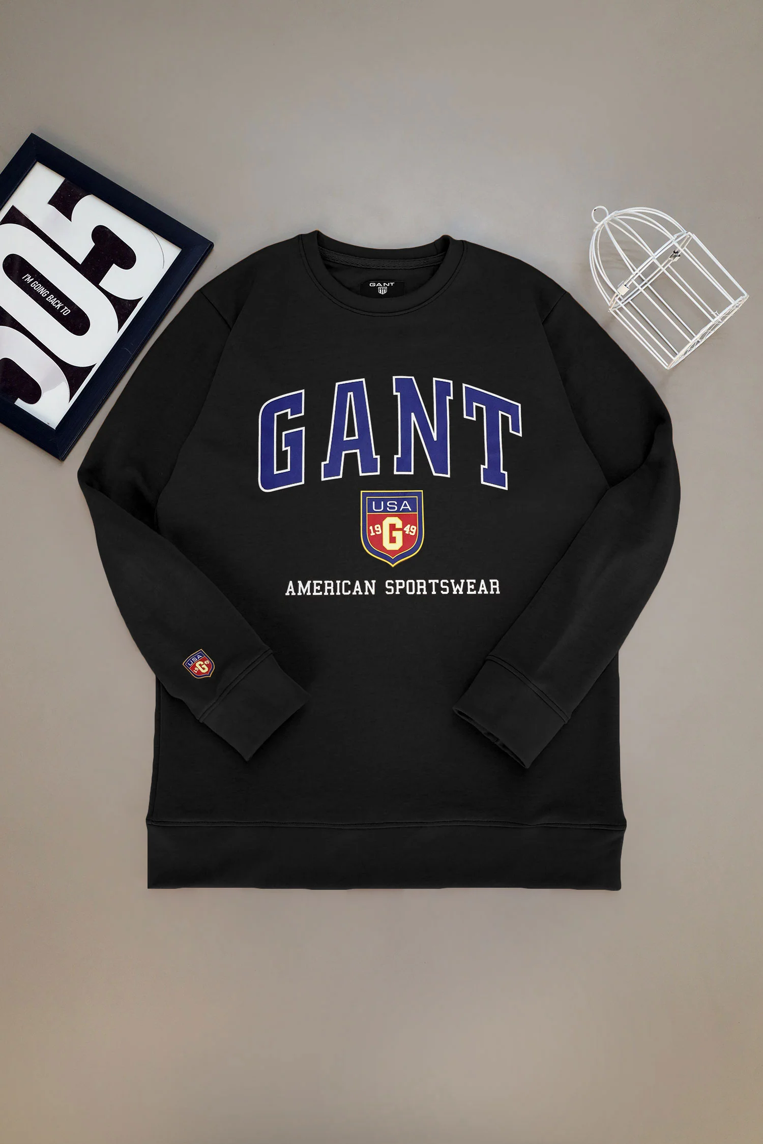 Gant Graphic TurtleNeck Imported Men's Sweatshirt - Image 13