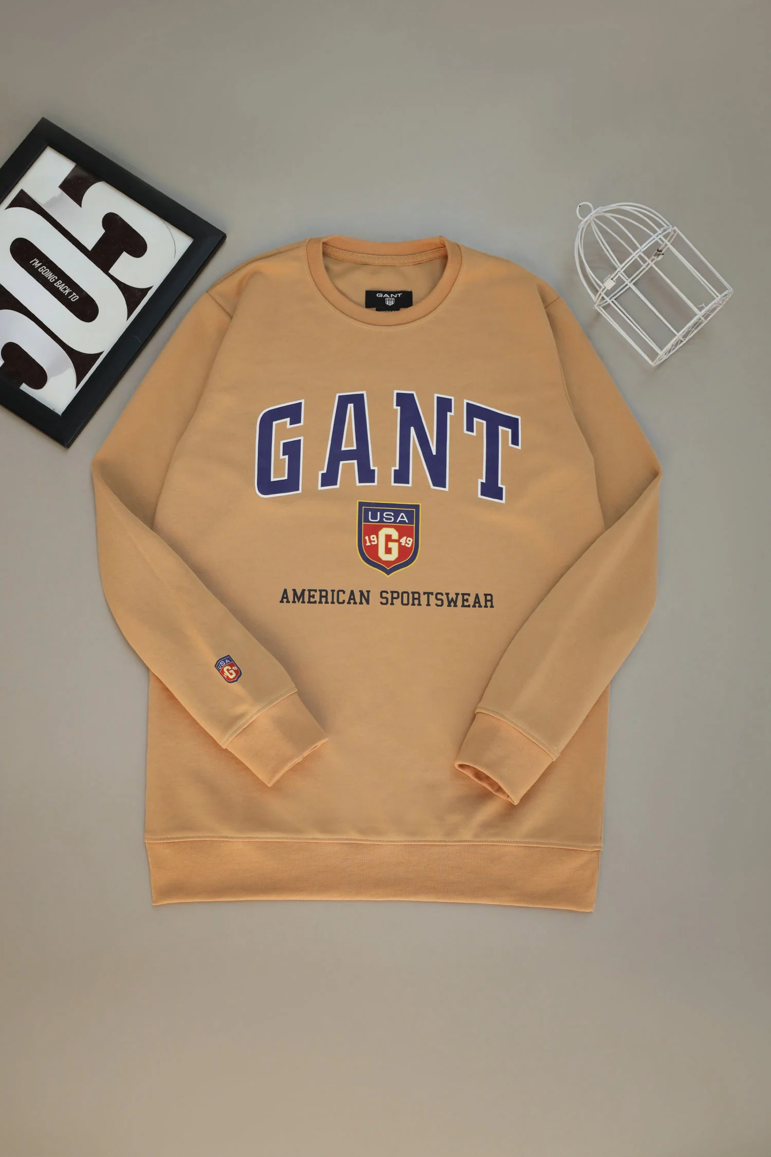 Gant Graphic TurtleNeck Imported Men's Sweatshirt - Image 8