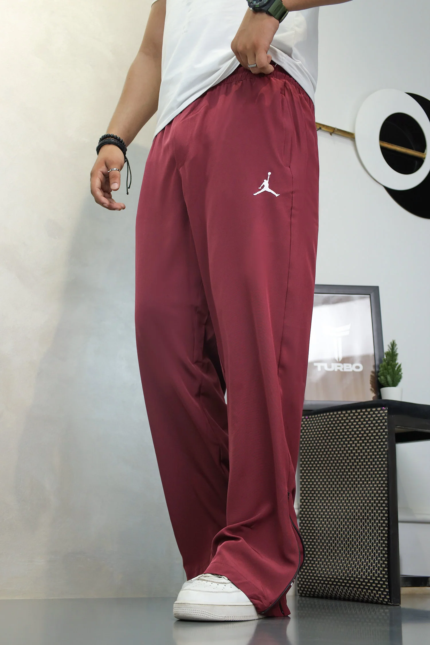Jrdn 'Airborne' Micro-Tech Loose-Bottom Trouser - Image 6