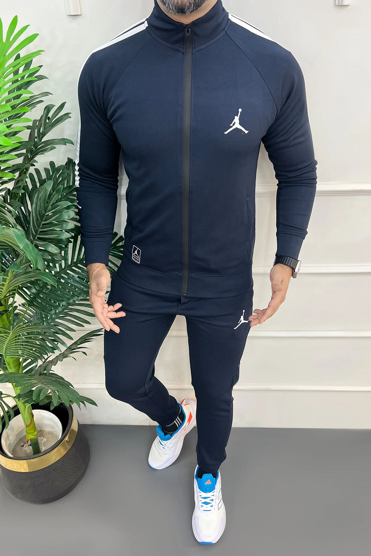 Jrdn Jumpman Signature Slogan Zipper Tracksuit - Image 8