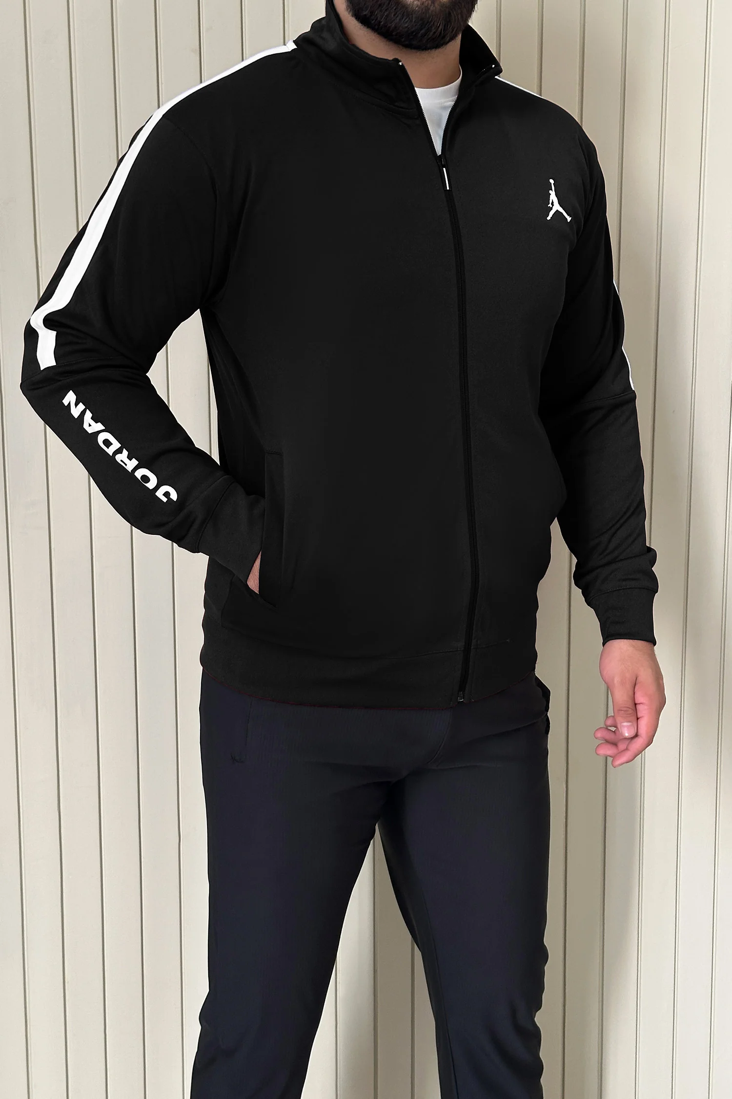Jrdn Team Flight Training Men Zipper Upper - Image 8