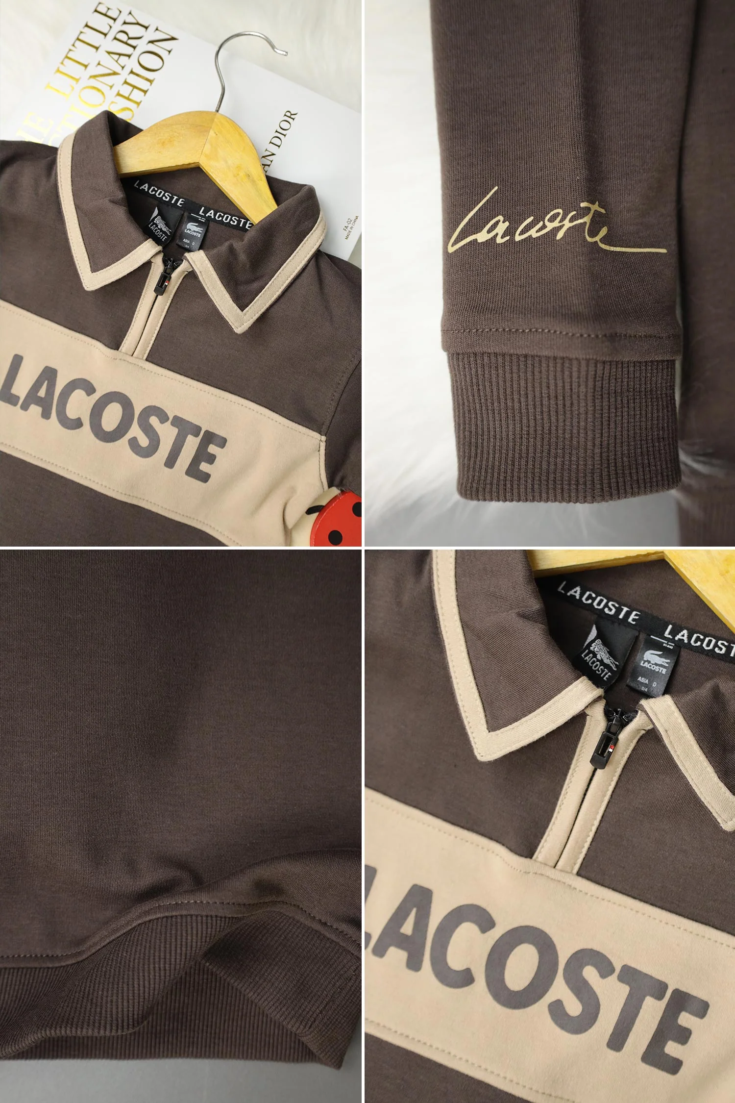 Lcste Block Panel Coller Style Unisex Kids SweatShirt - Image 9