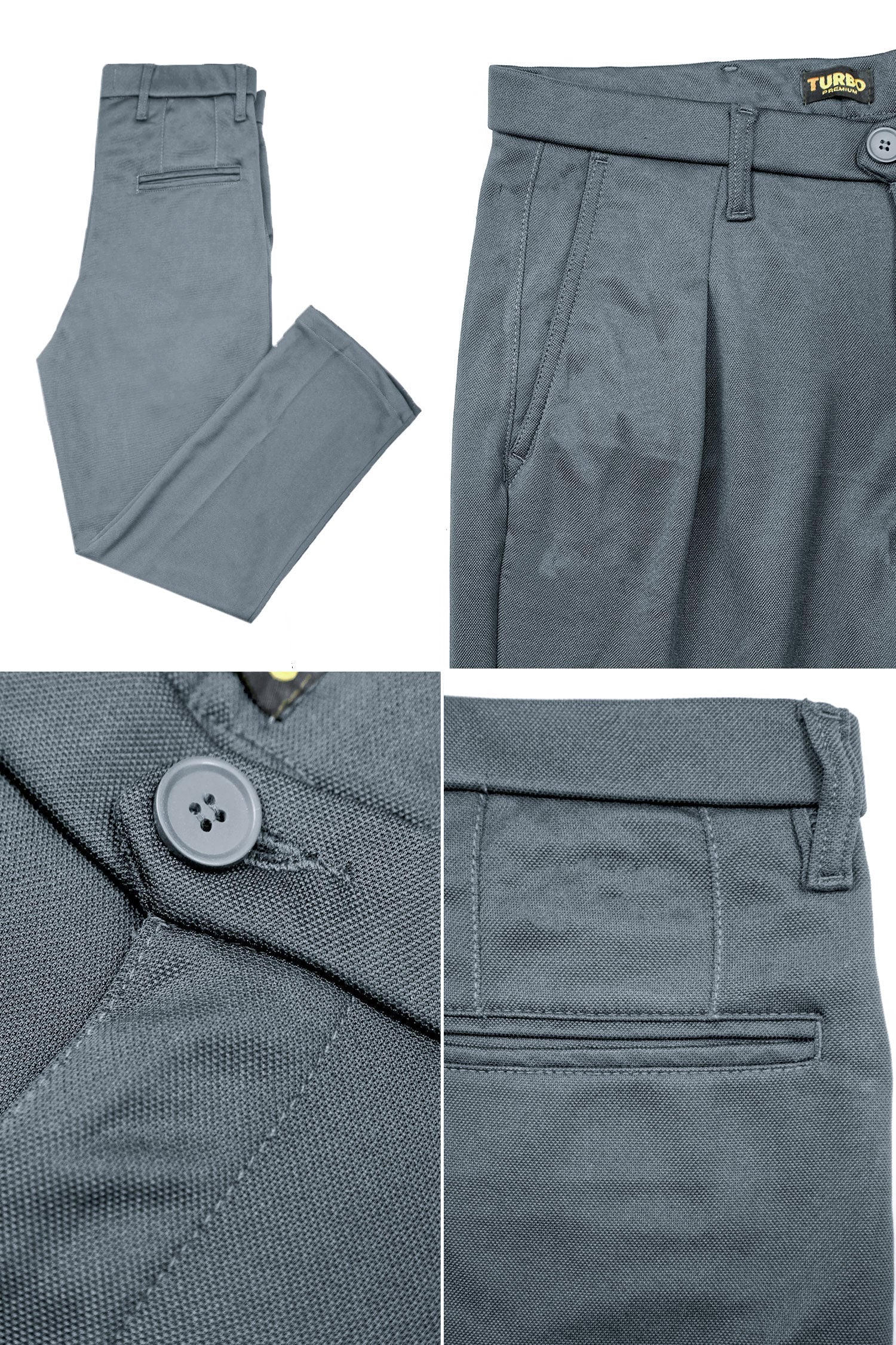 Single Plated Men's Cotton Pant - Image 8