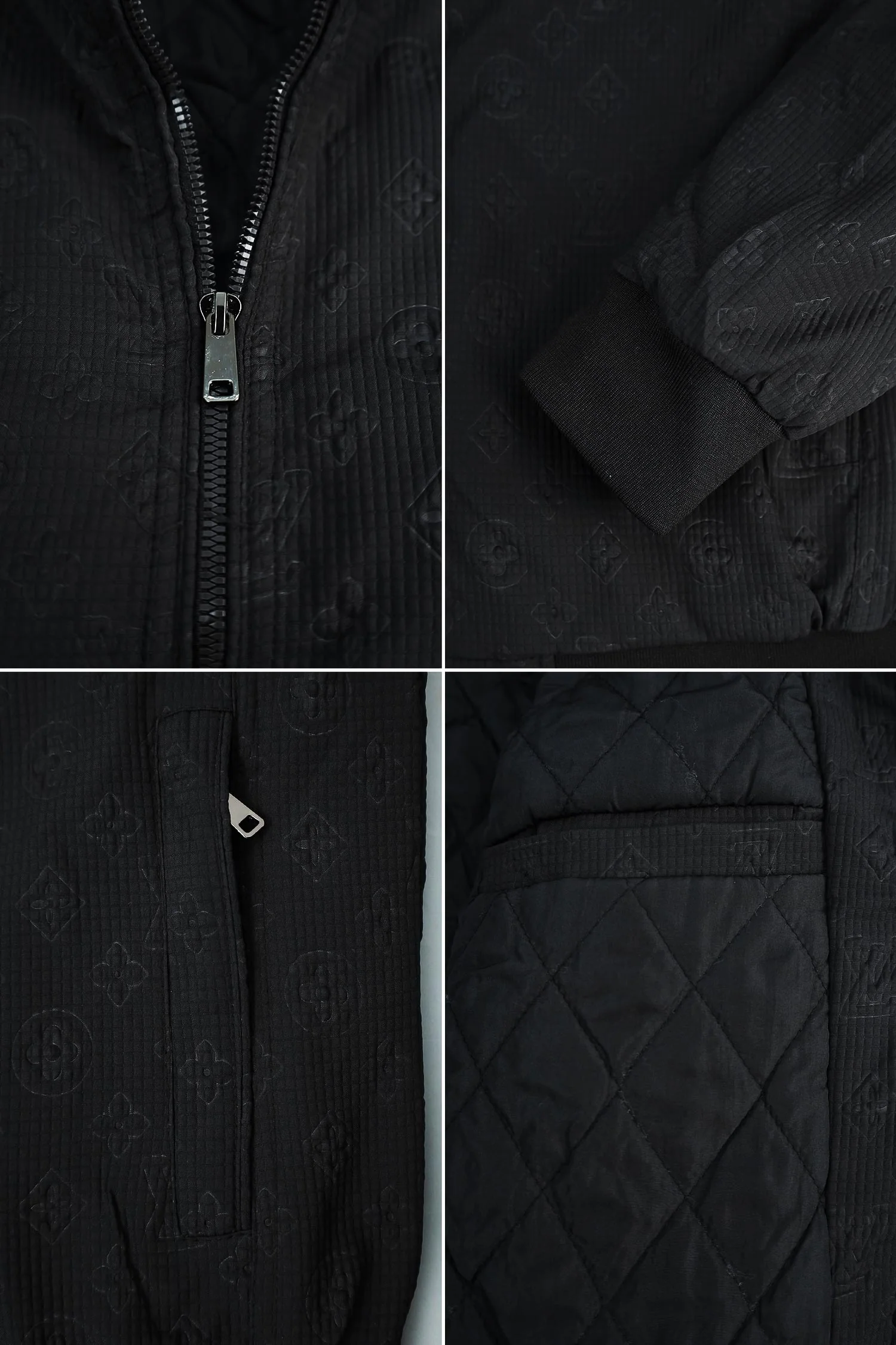 Luis Vten Wind Proved Imported Light Weight Jacket In Black - Image 4