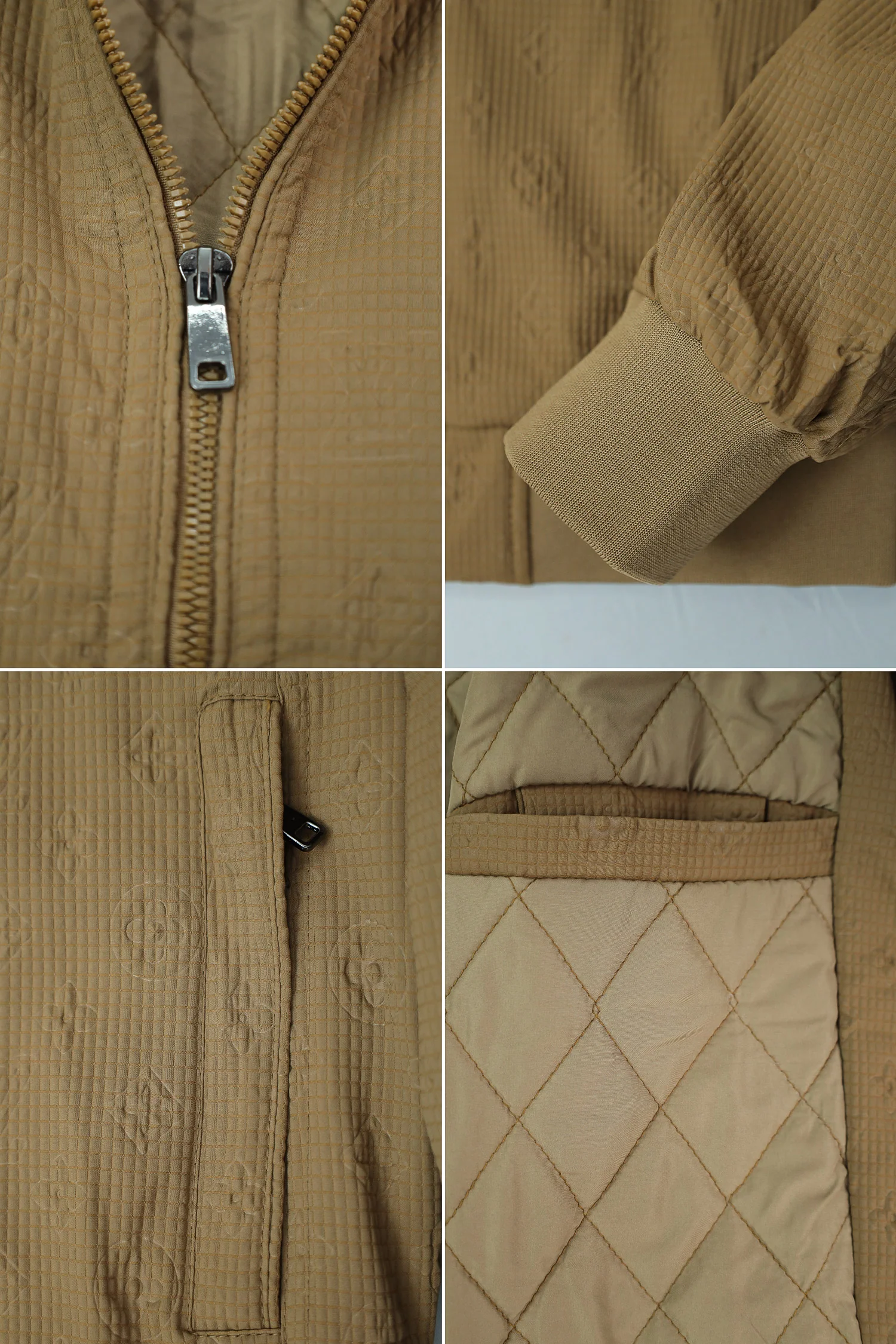 Luis Vten Wind Proved Imported Light Weight Jacket In Brown - Image 4