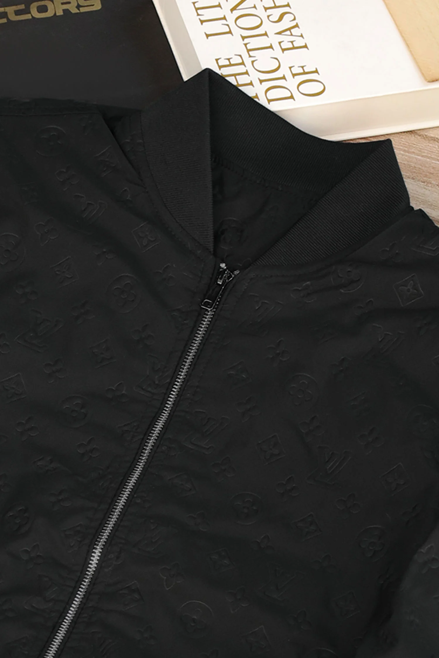 Luis Vten Winter Essential Imported Light Weight Jacket In Black - Image 2