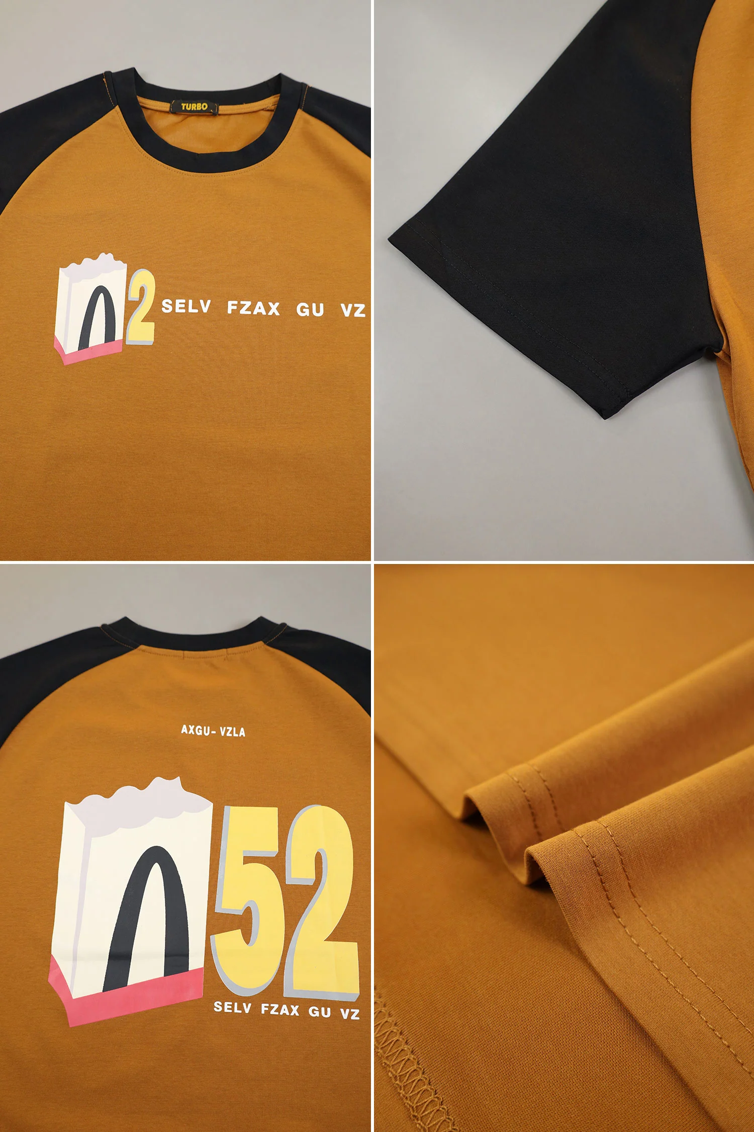 McDonald's Inspired Graphic Design Men's Tee - Image 12