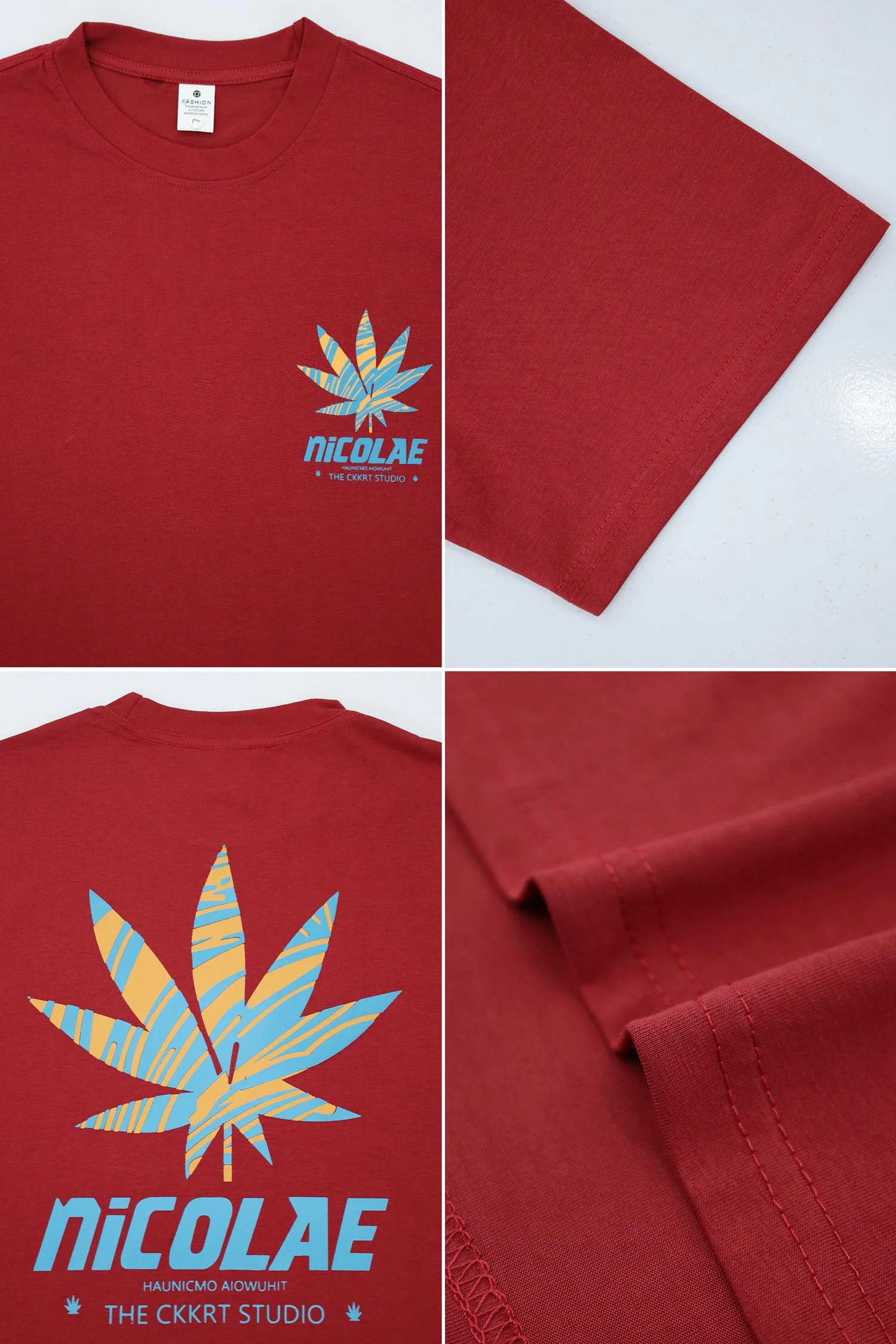 Mens Graphic Prestige Graphic Tee In Red - Image 3