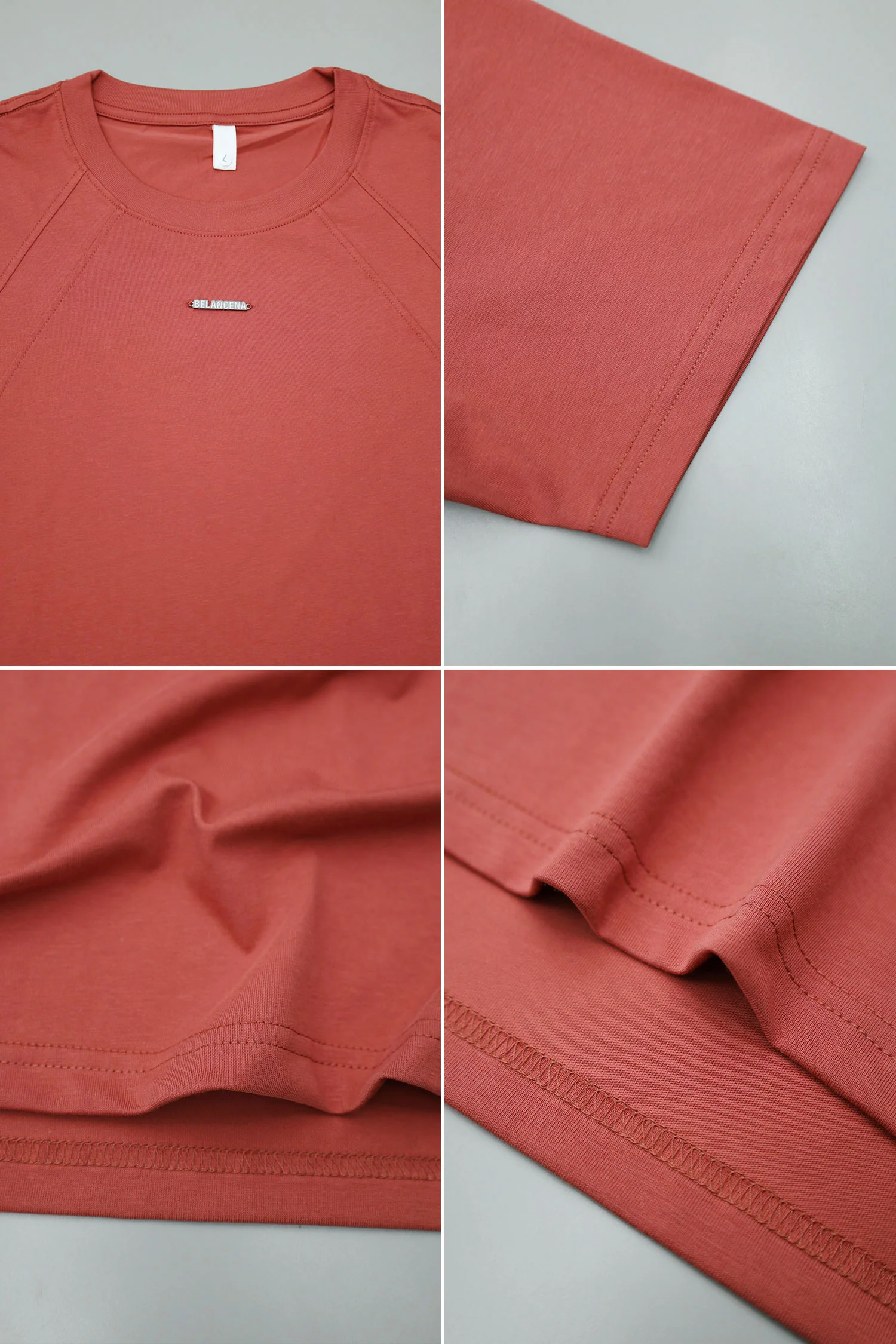 Mens Signature Logo Dropdown Shoulder T-shirt - Image 3