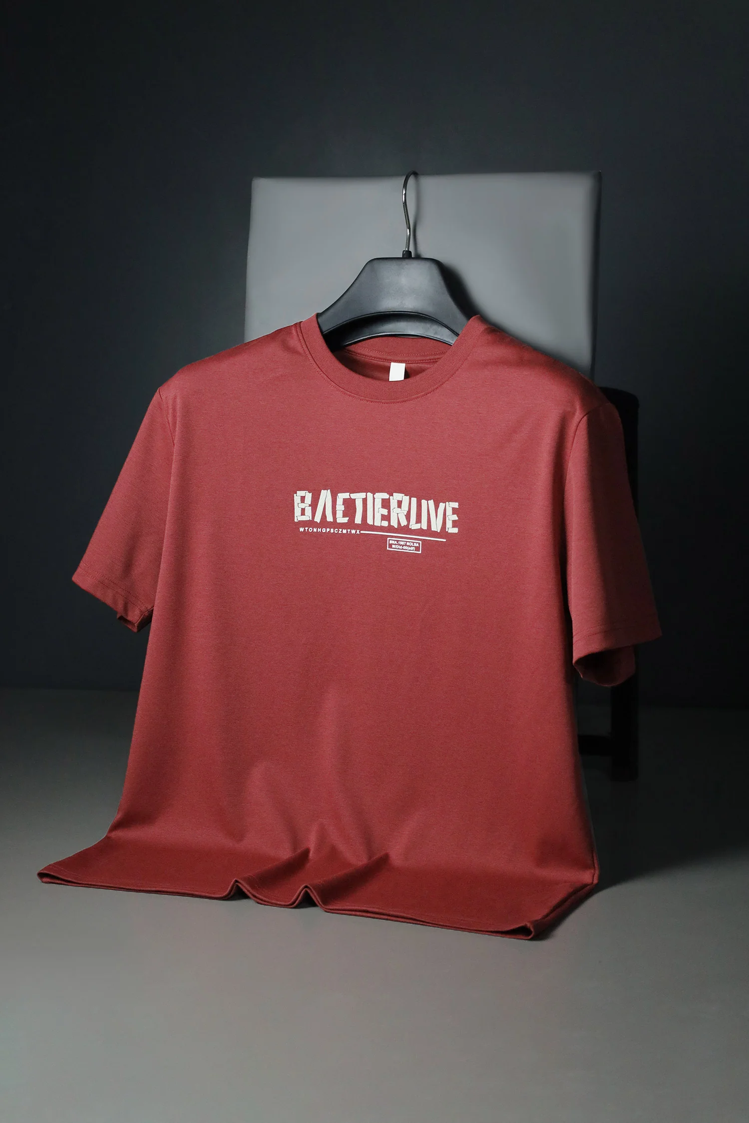 Mens Wear Plan Round Neck T-shirt - Image 2