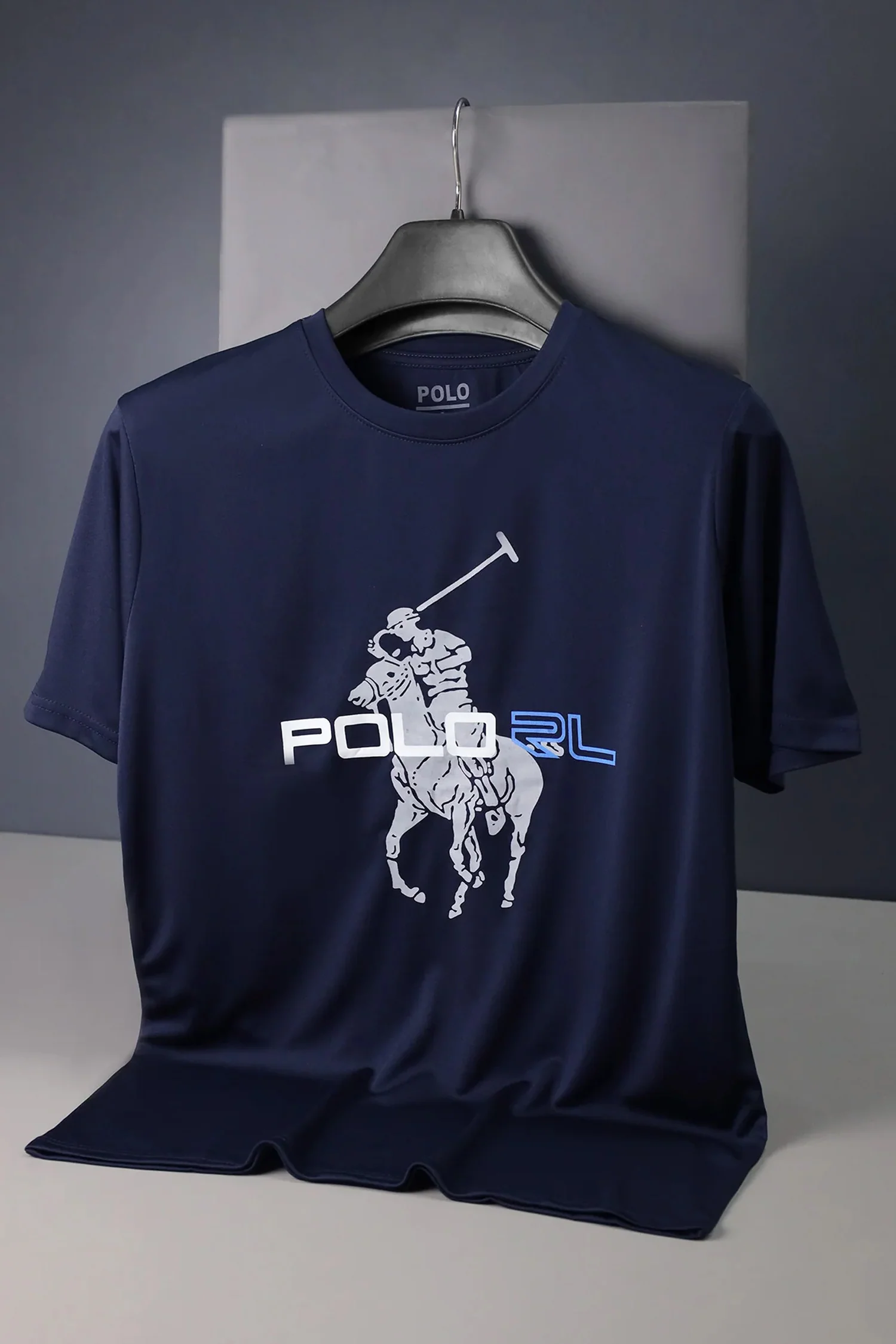 Rph Luren Signature Pony Men's Round Neck T-Shirt - Image 5
