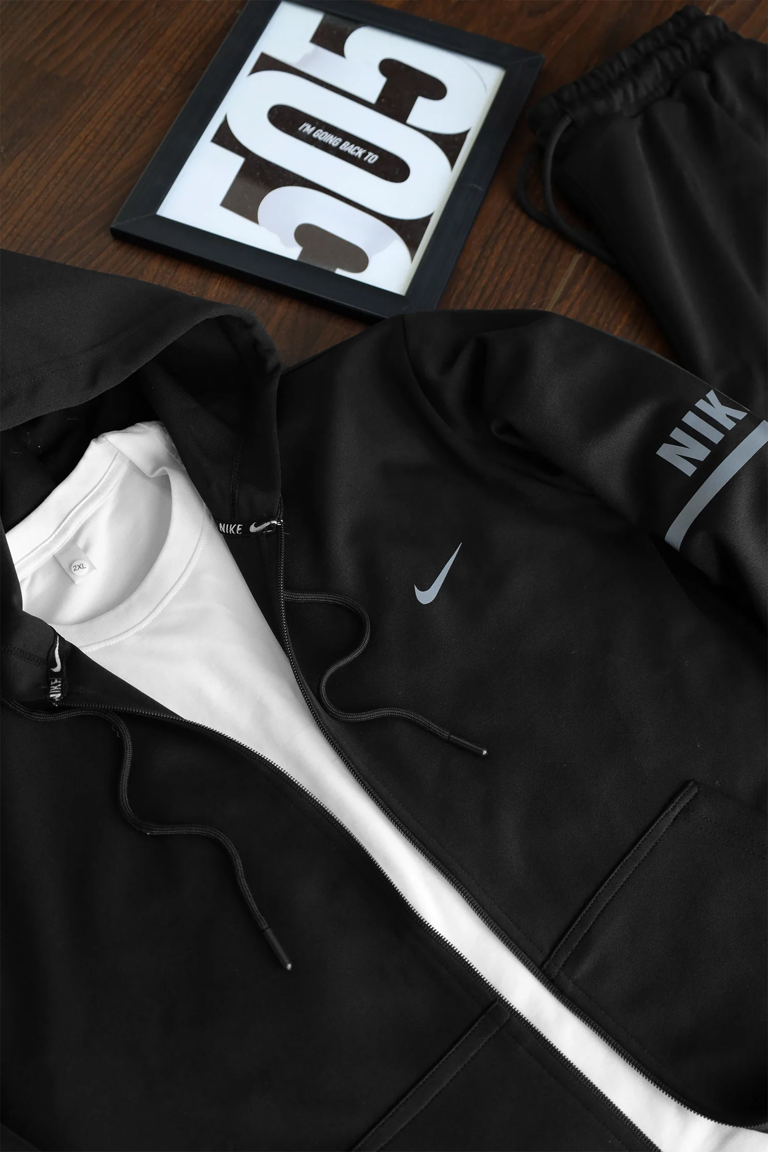 Nke Urban Edge Slim-Fit Hoodie Zipper Tracksuit - Image 24