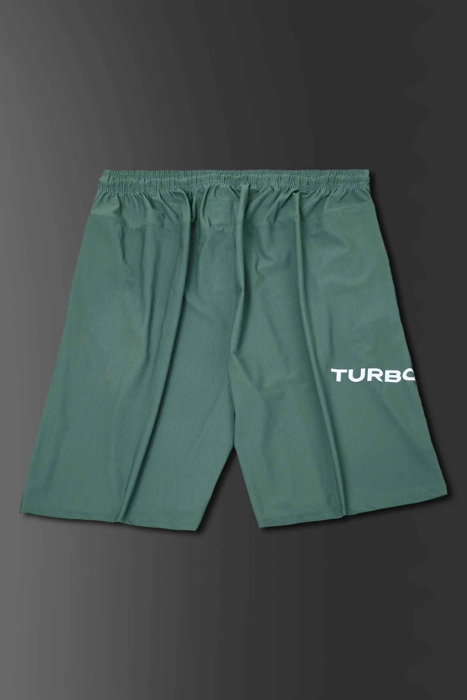 Oversized Fashion Streetwear Sports Gym Shorts In Green - Image 3