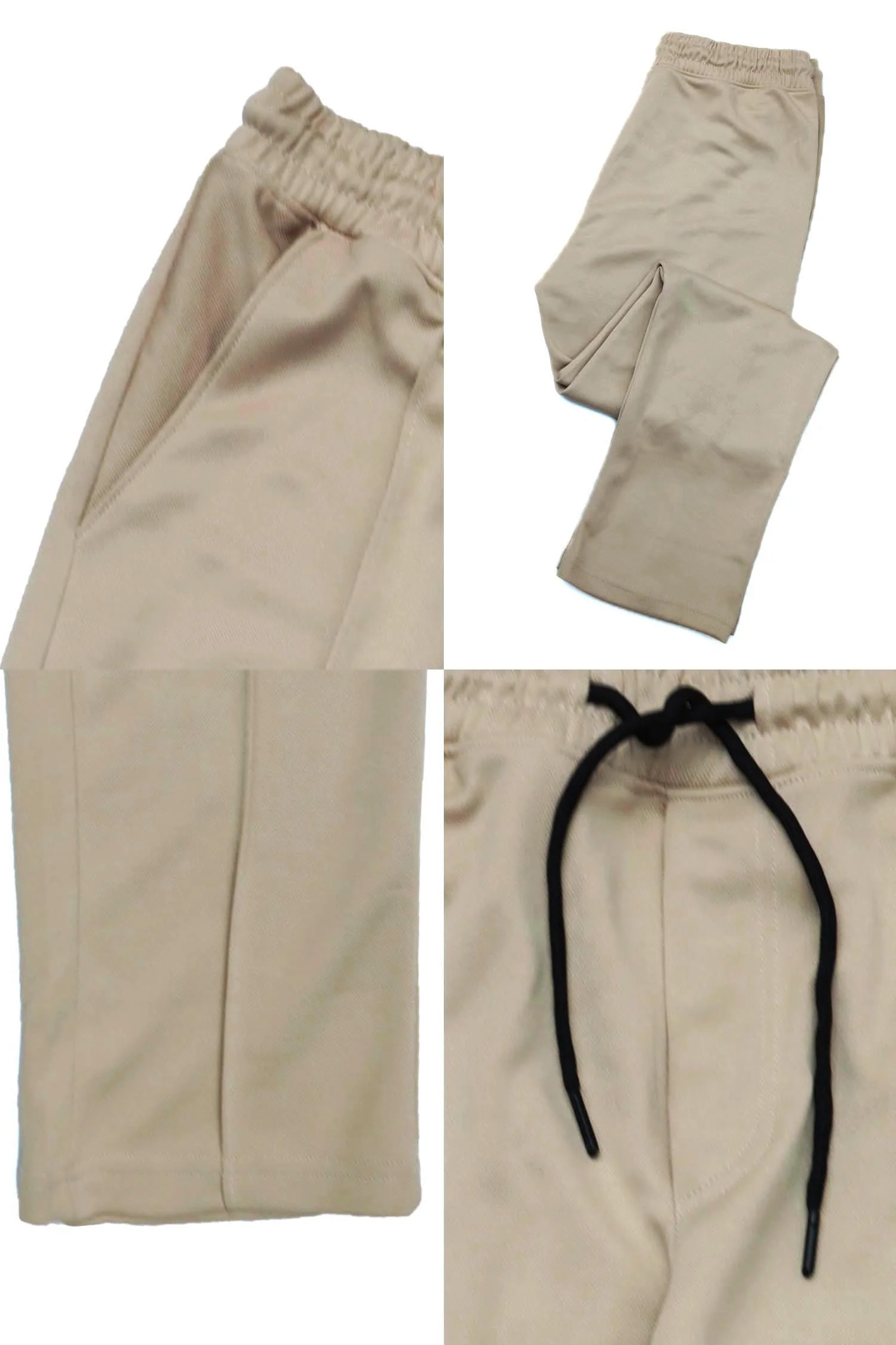 Plain Stripe Line Loose Bottom Trouser - Image 16