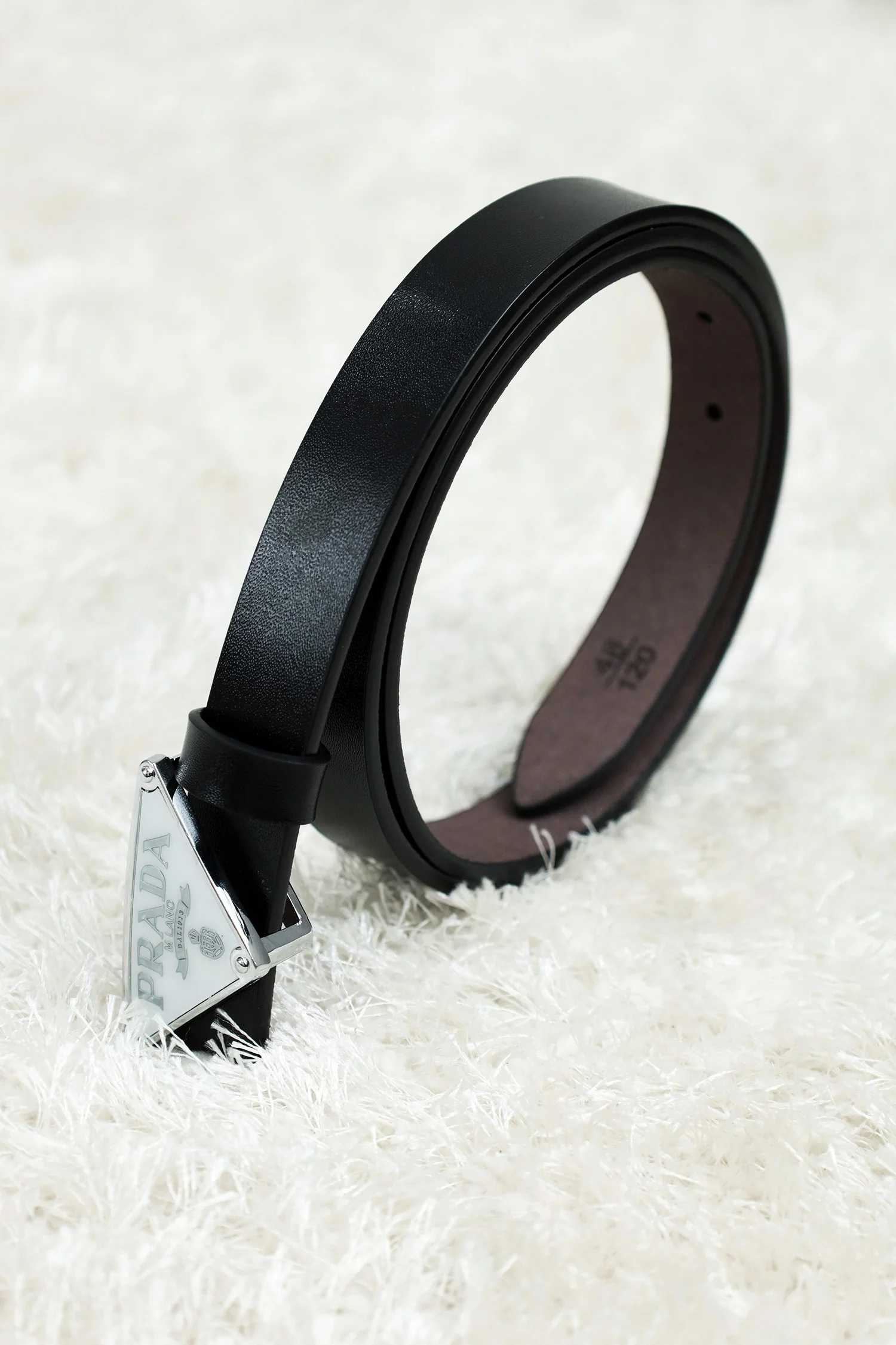 Prda Metal Alloy Automatic Buckle Branded Belt - Image 7