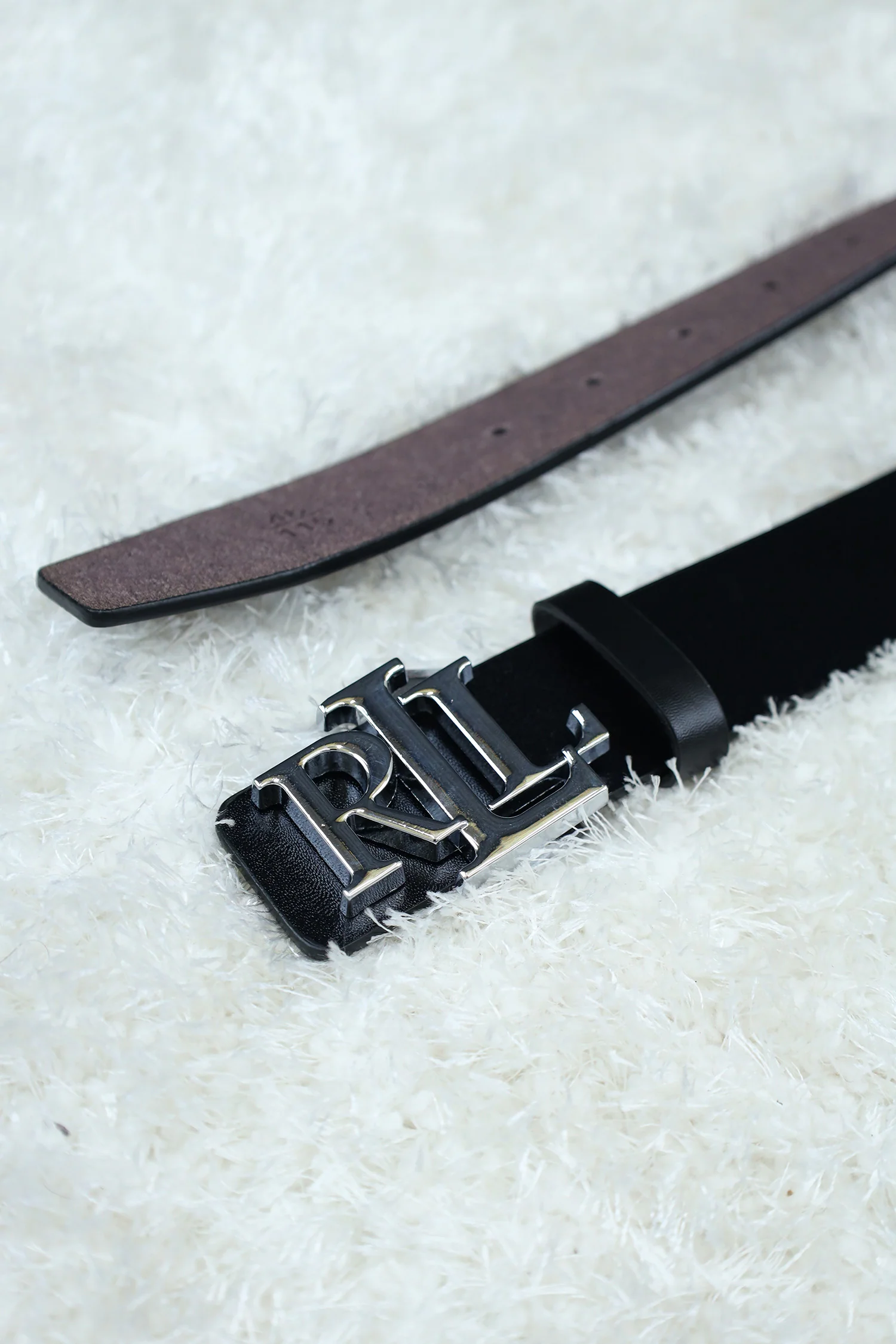 RaPH Luren Metal Alloy Automatic Buckle Branded Belt - Image 10
