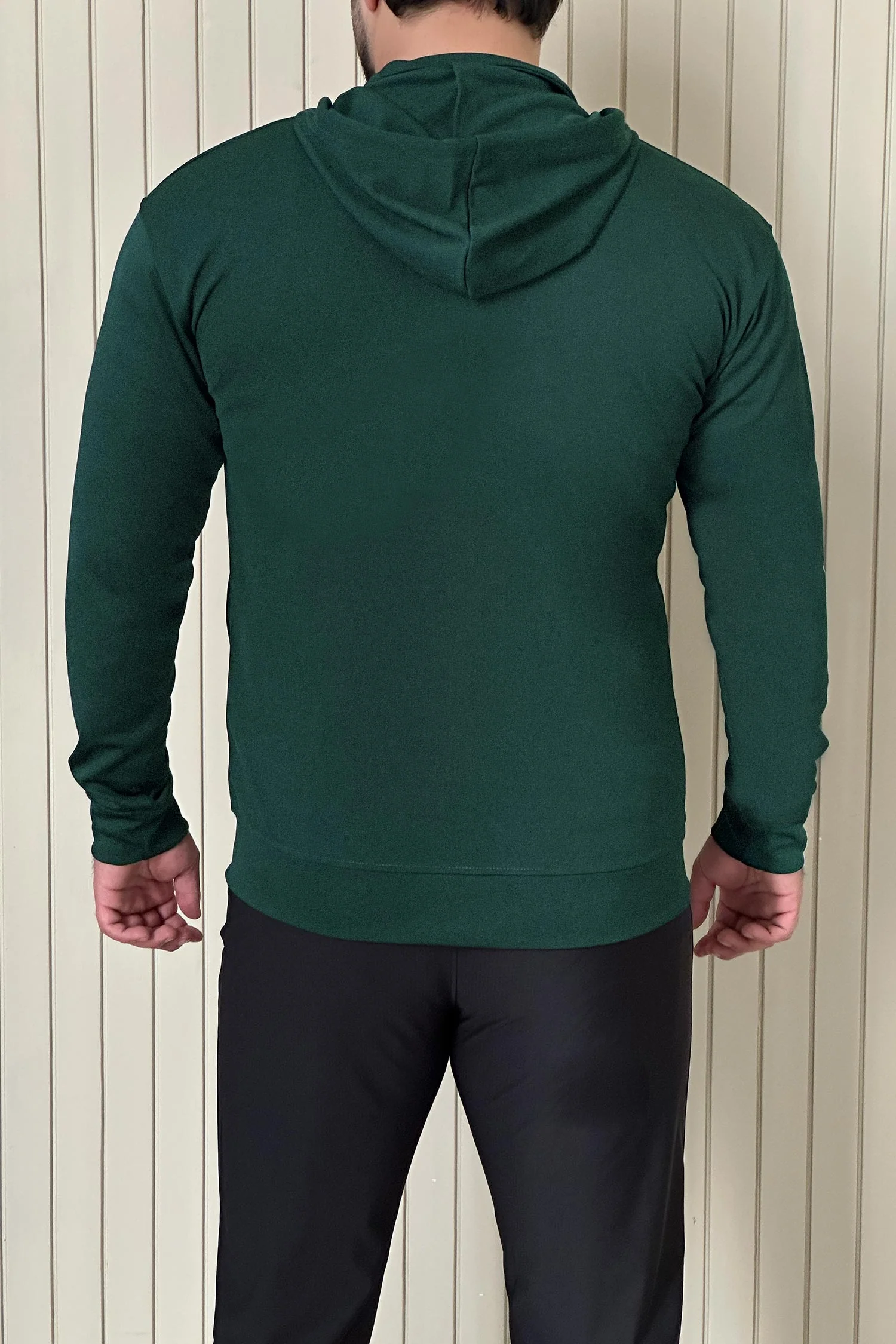 Reebk UFC Walkout Training Hood Style Men Zipper Upper - Image 2