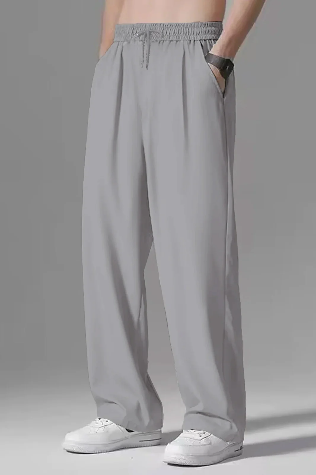 Relaxed Straight Baggy Loose Bottom Trouser - Image 15