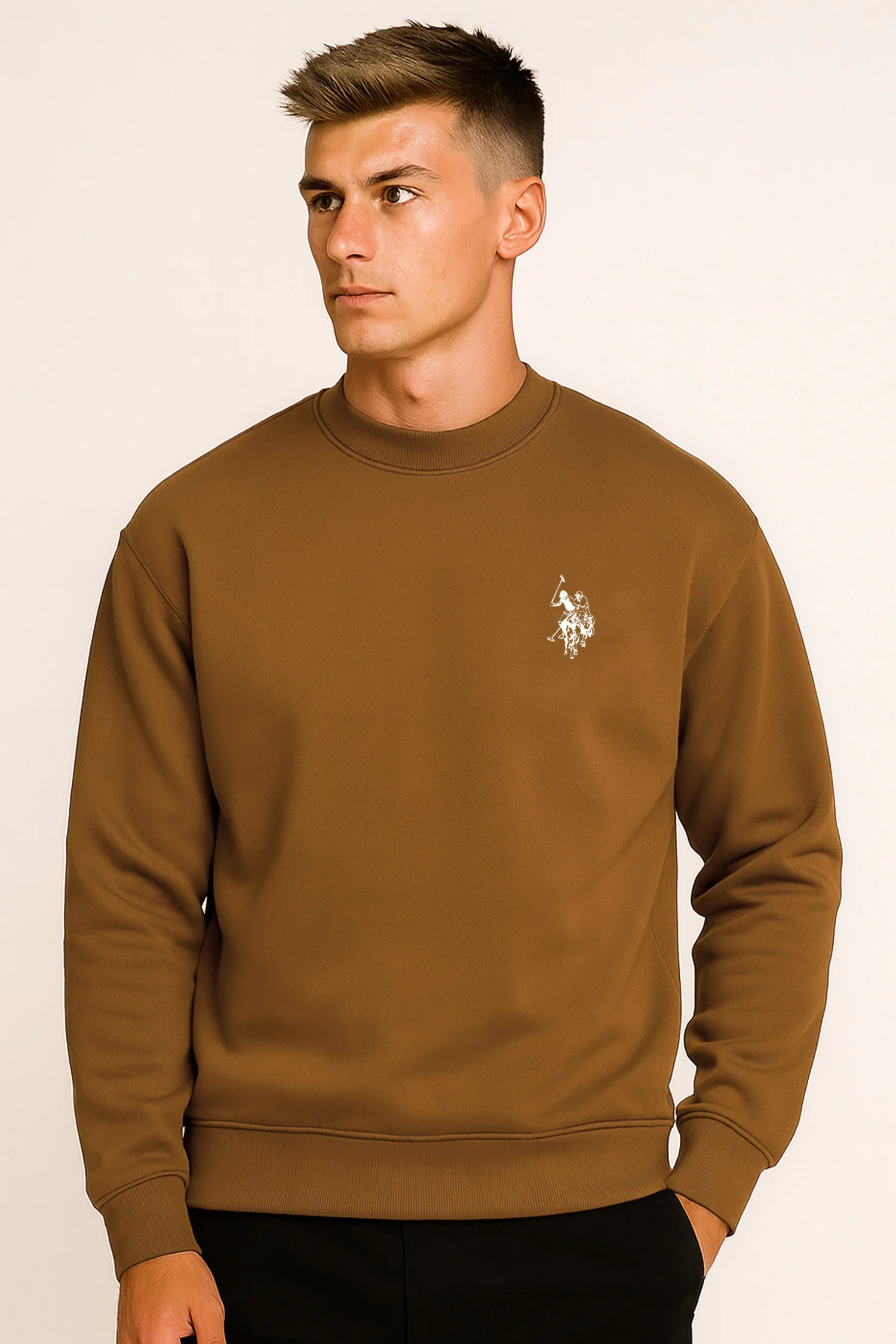 Rph Lren Neck Adele Round Neck Imported Men's Sweatshirt - Image 18