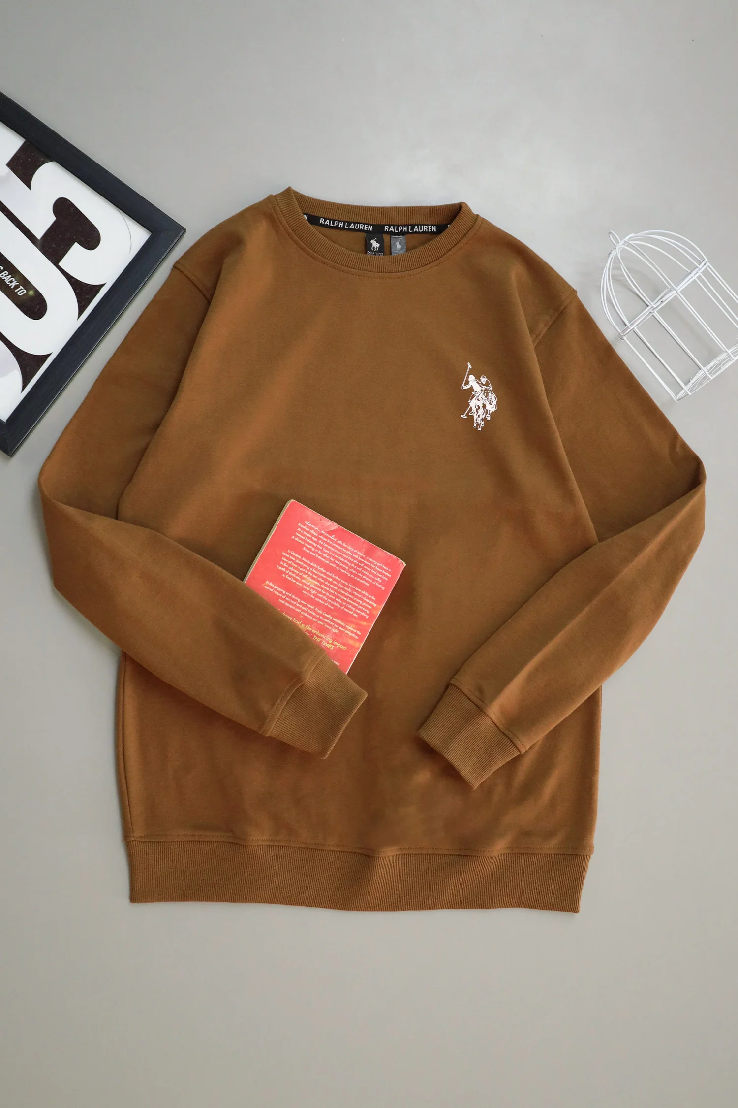 Rph Lren Neck Adele Round Neck Imported Men's Sweatshirt - Image 19