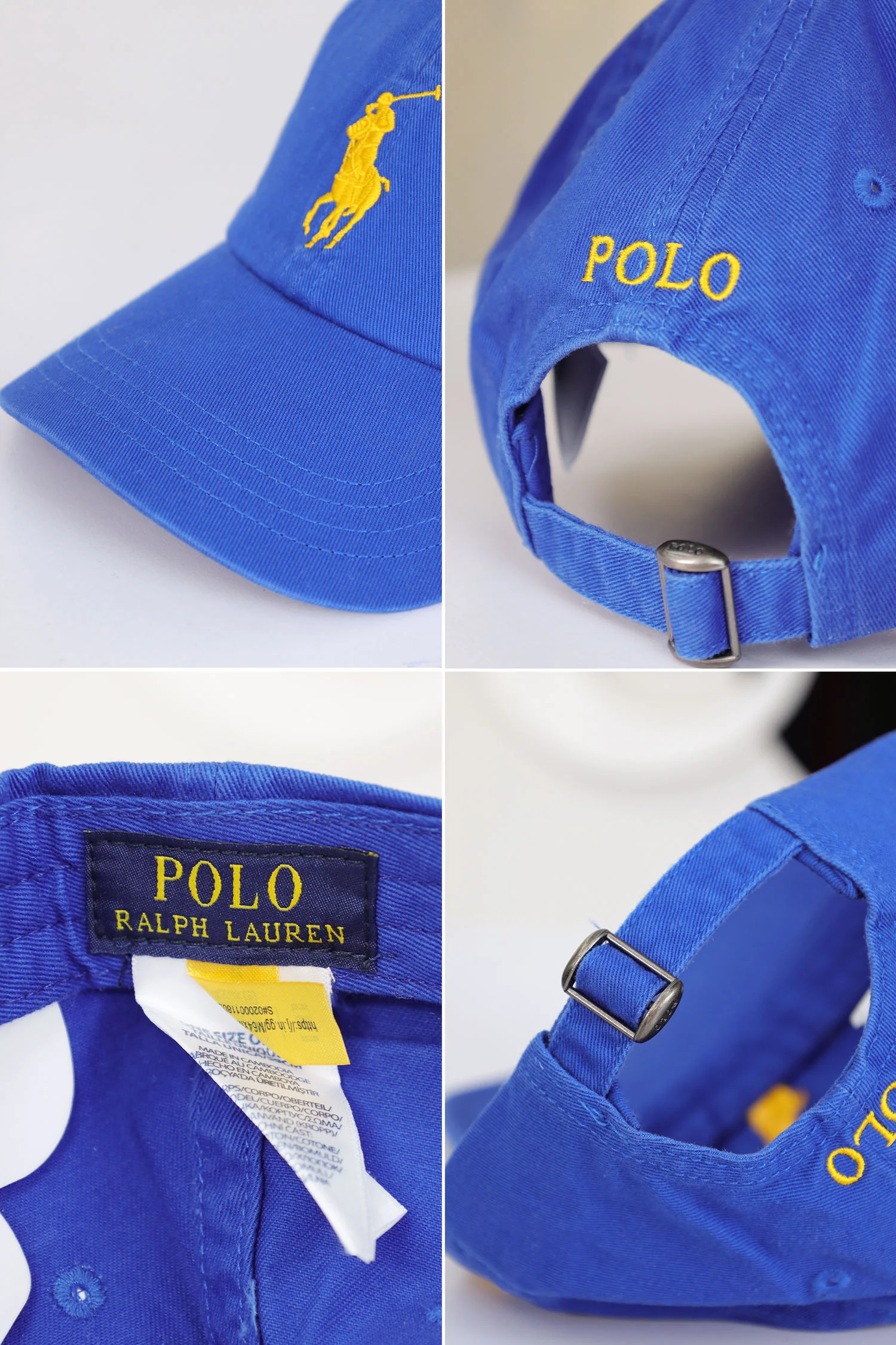 Rph Lren Polo Adjustable Baseball Imp Cotton Cap - Image 25