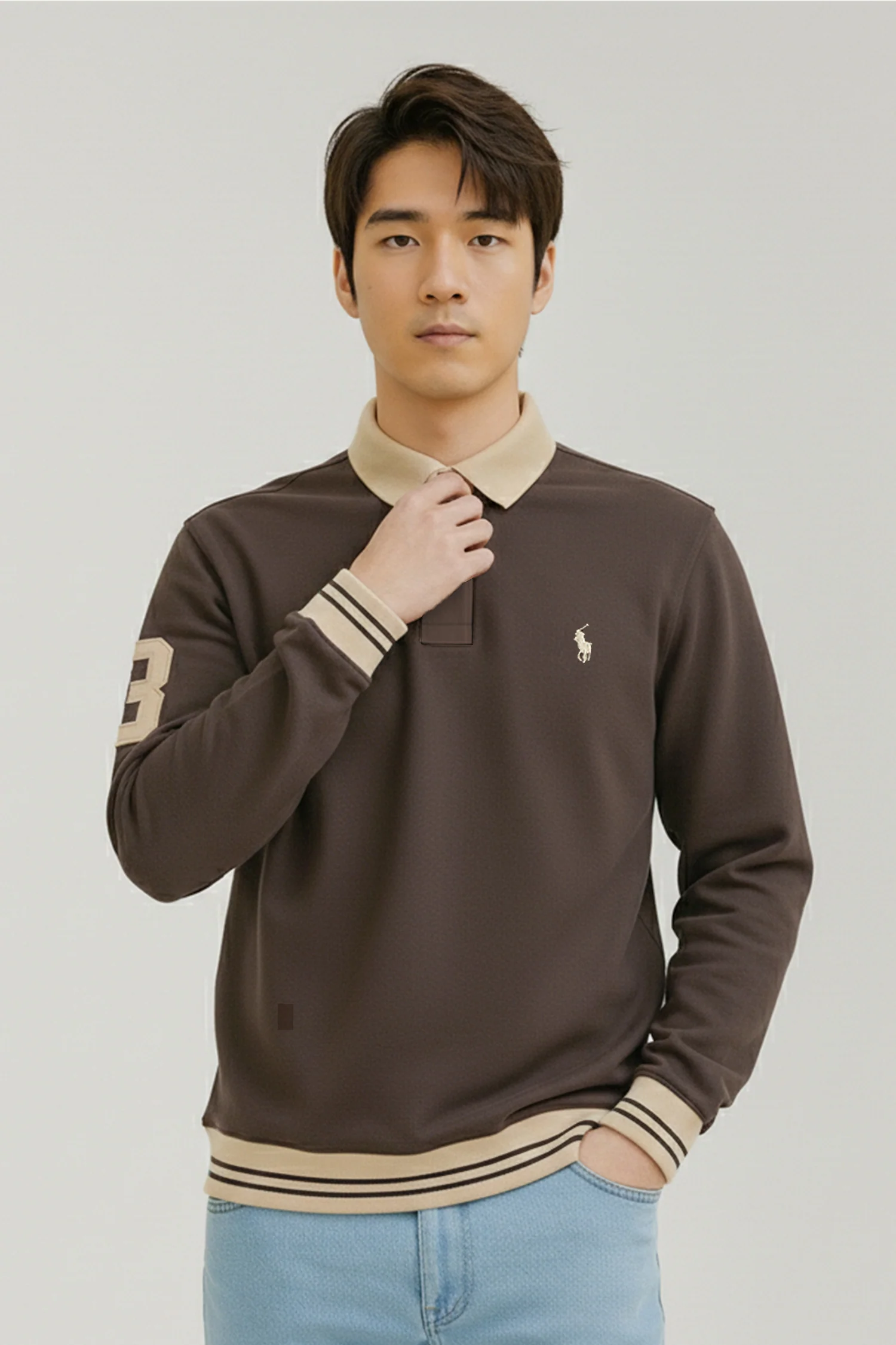 Rph Lren Polo Loopback Imported Men's Sweatshirt - Image 9