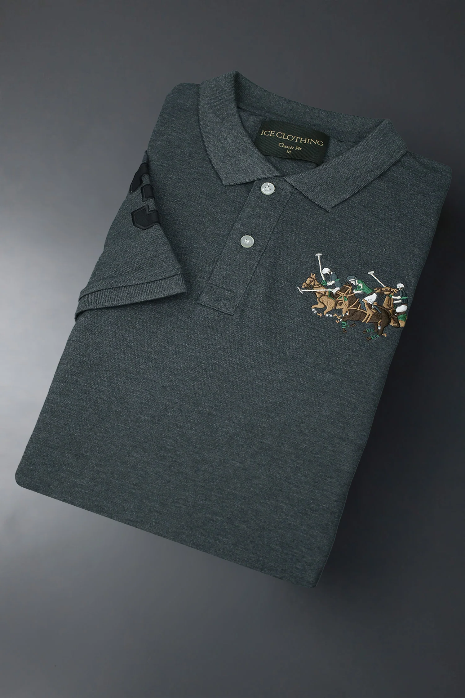 Rph Lren Polo Triple Pony Men's Polo Shirt - Image 5