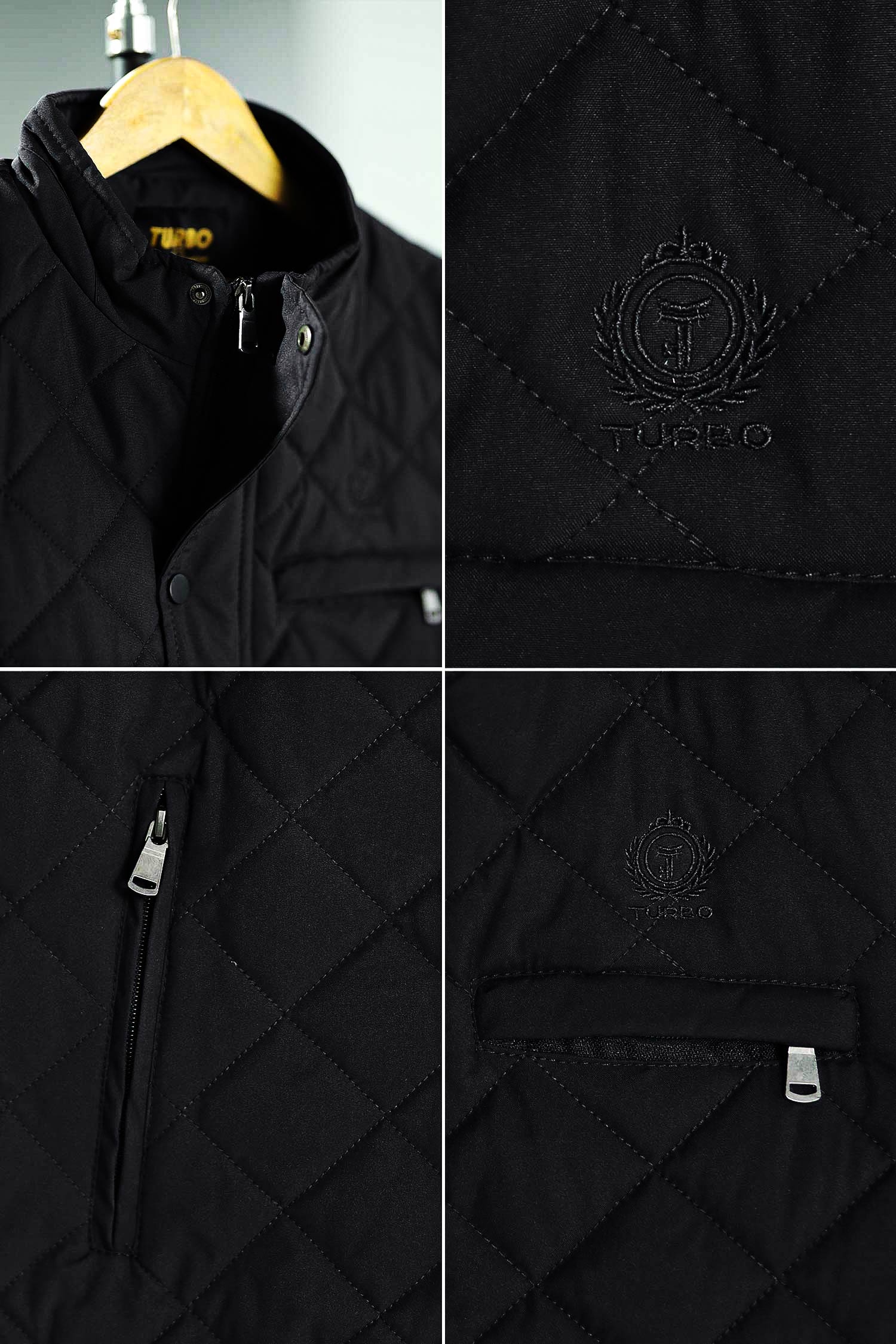 Stone Quilted Imported Men's Gilet - Image 9