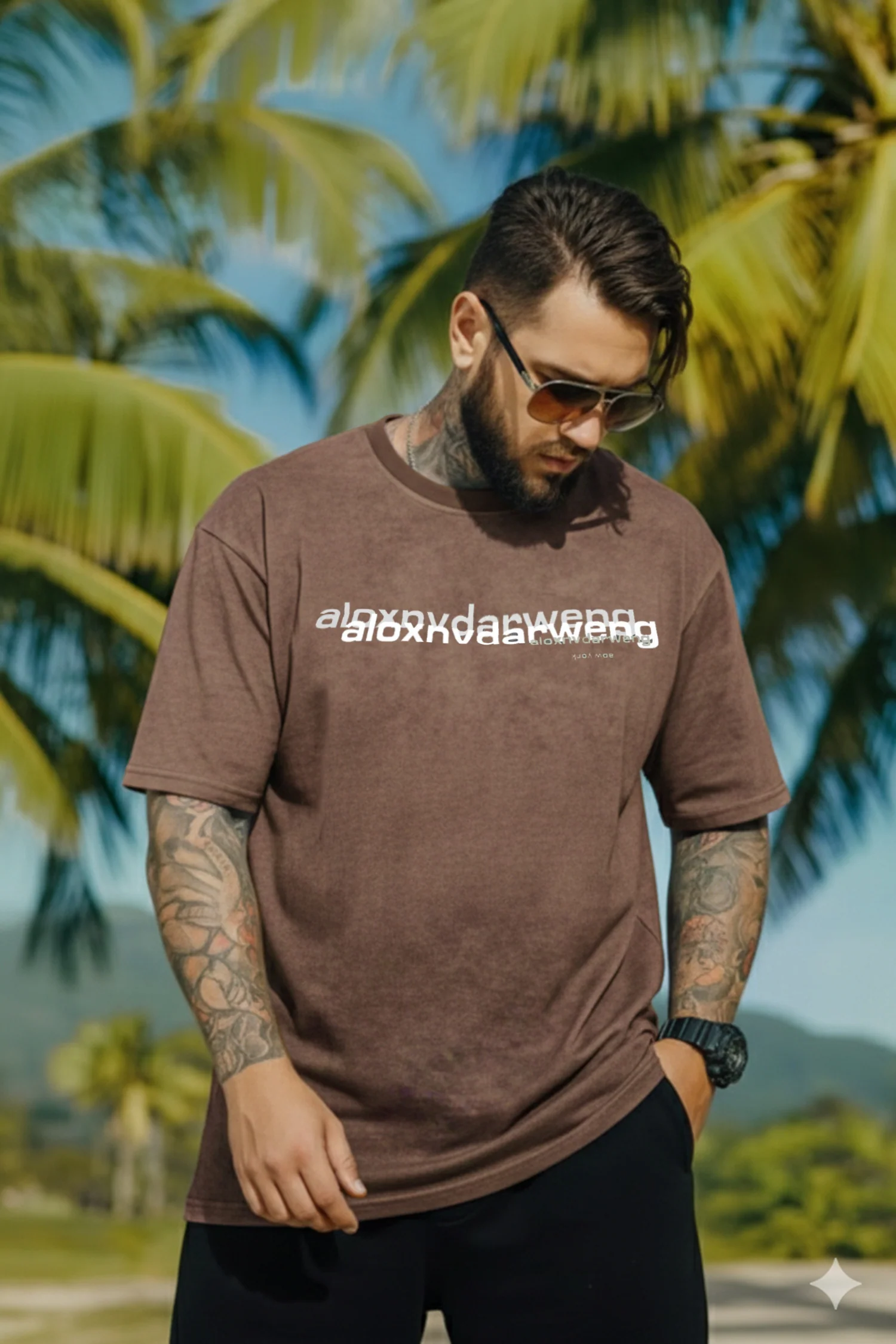 Box Fit Unified Round Neck T-shirt - Image 7